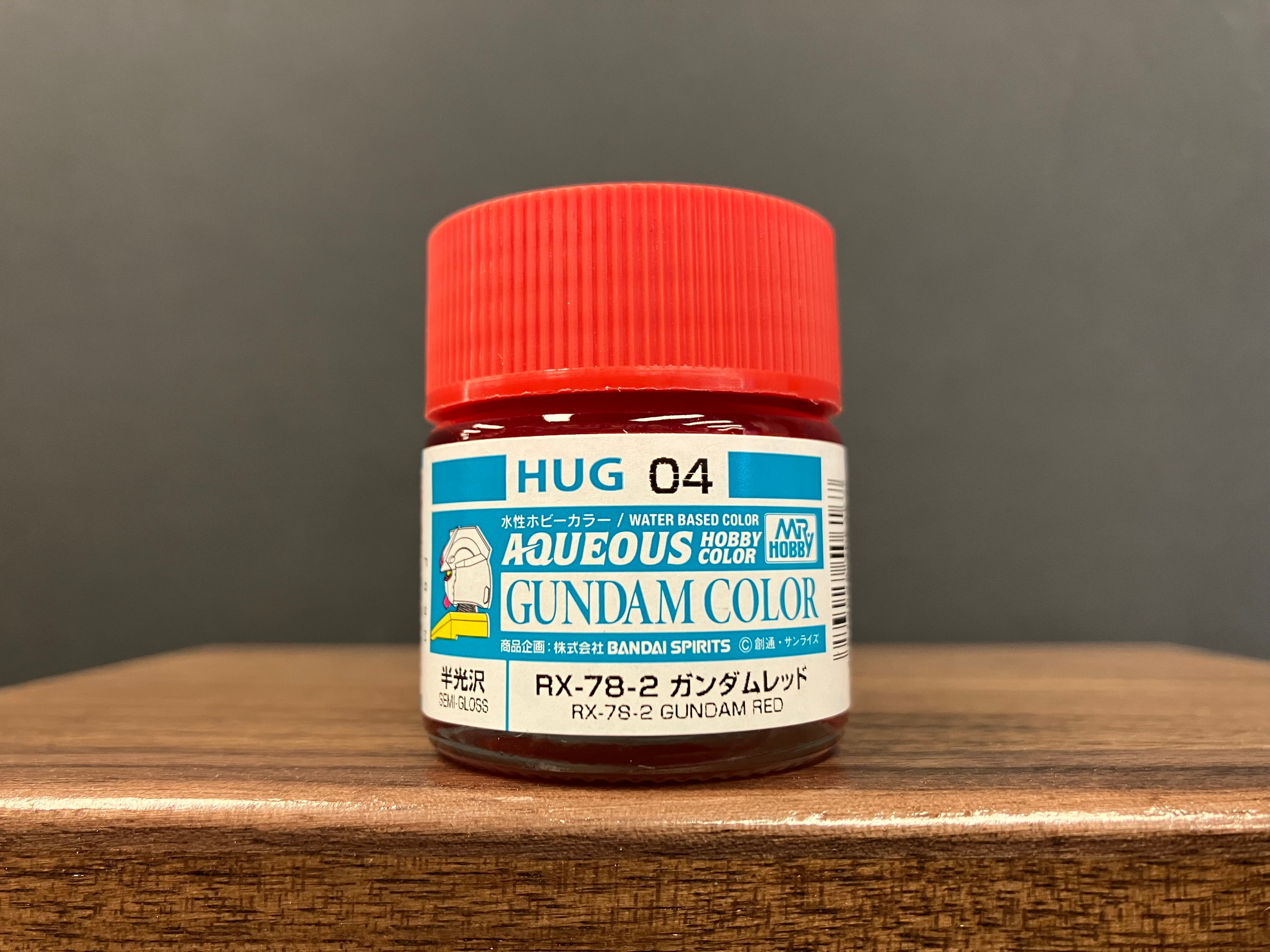 Semi-Gloss RX-78-2 Gundam Red HUG 04 (元祖高達專用紅色 - 半光澤)