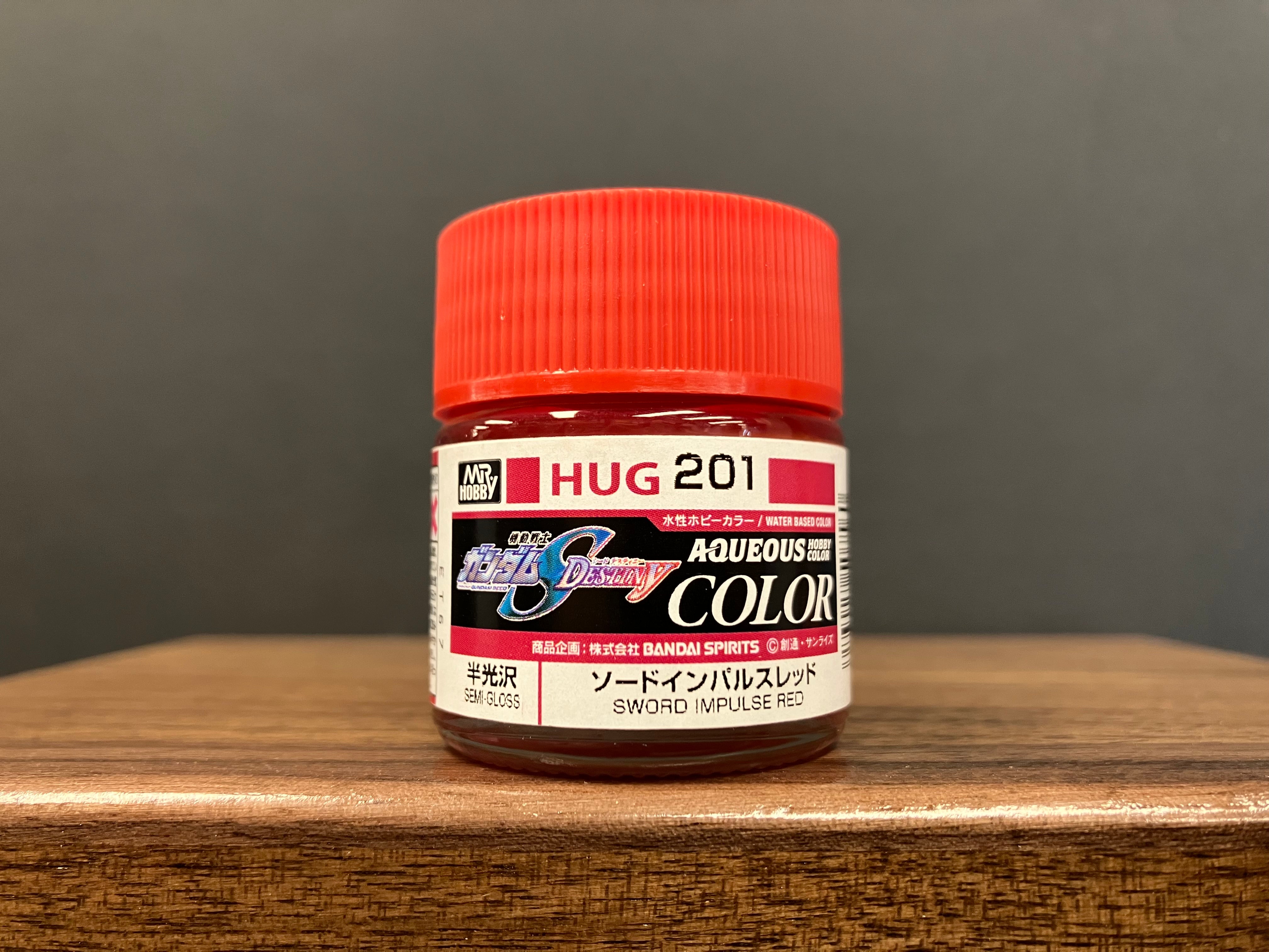 Semi-Gloss Sword Impulse Red HUG 201 (雙劍型衝擊高達專用紅色 - 半光澤)