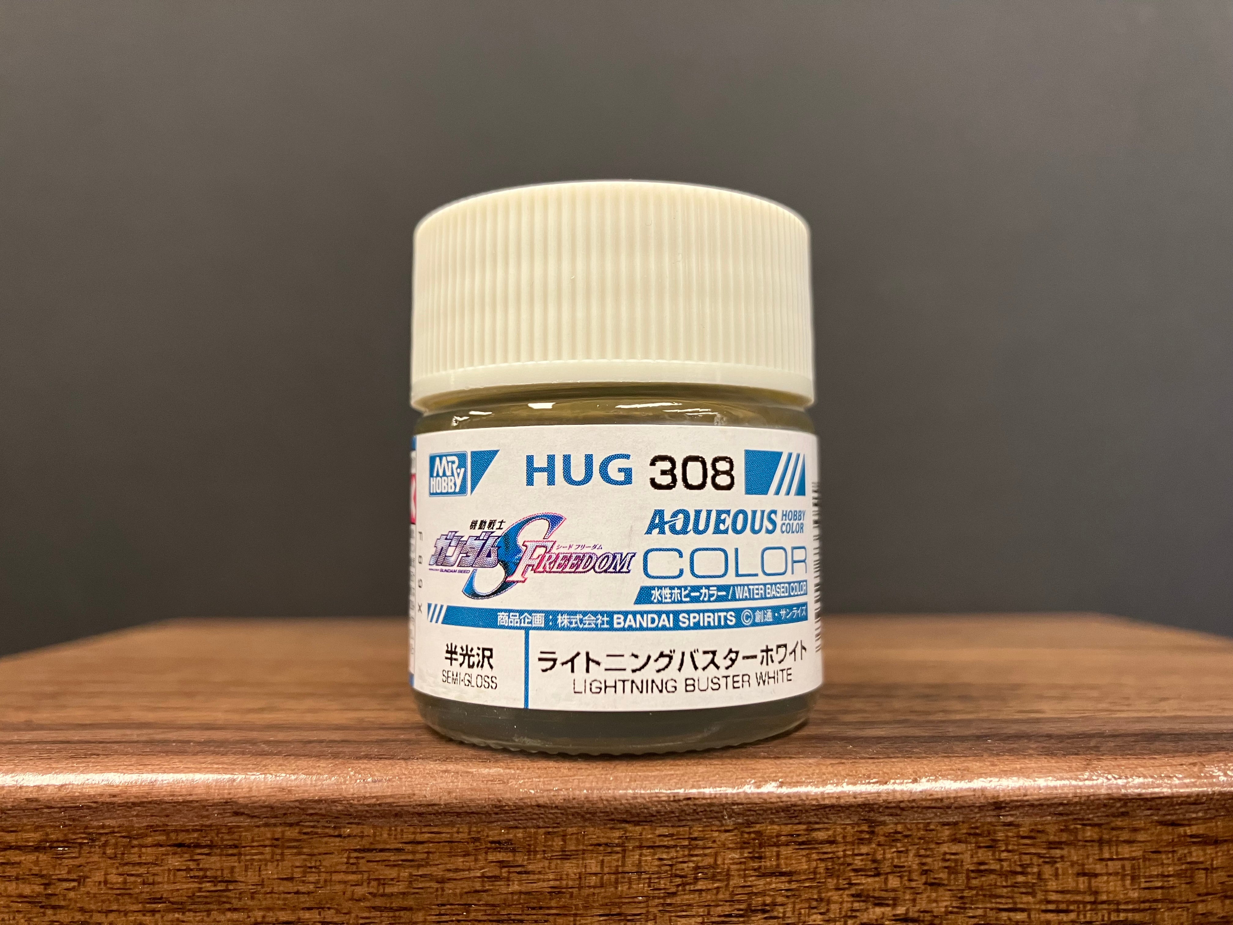 Semi-Gloss Lightning Buster White HUG 308 (電光暴風高達專用白色 - 半光澤)