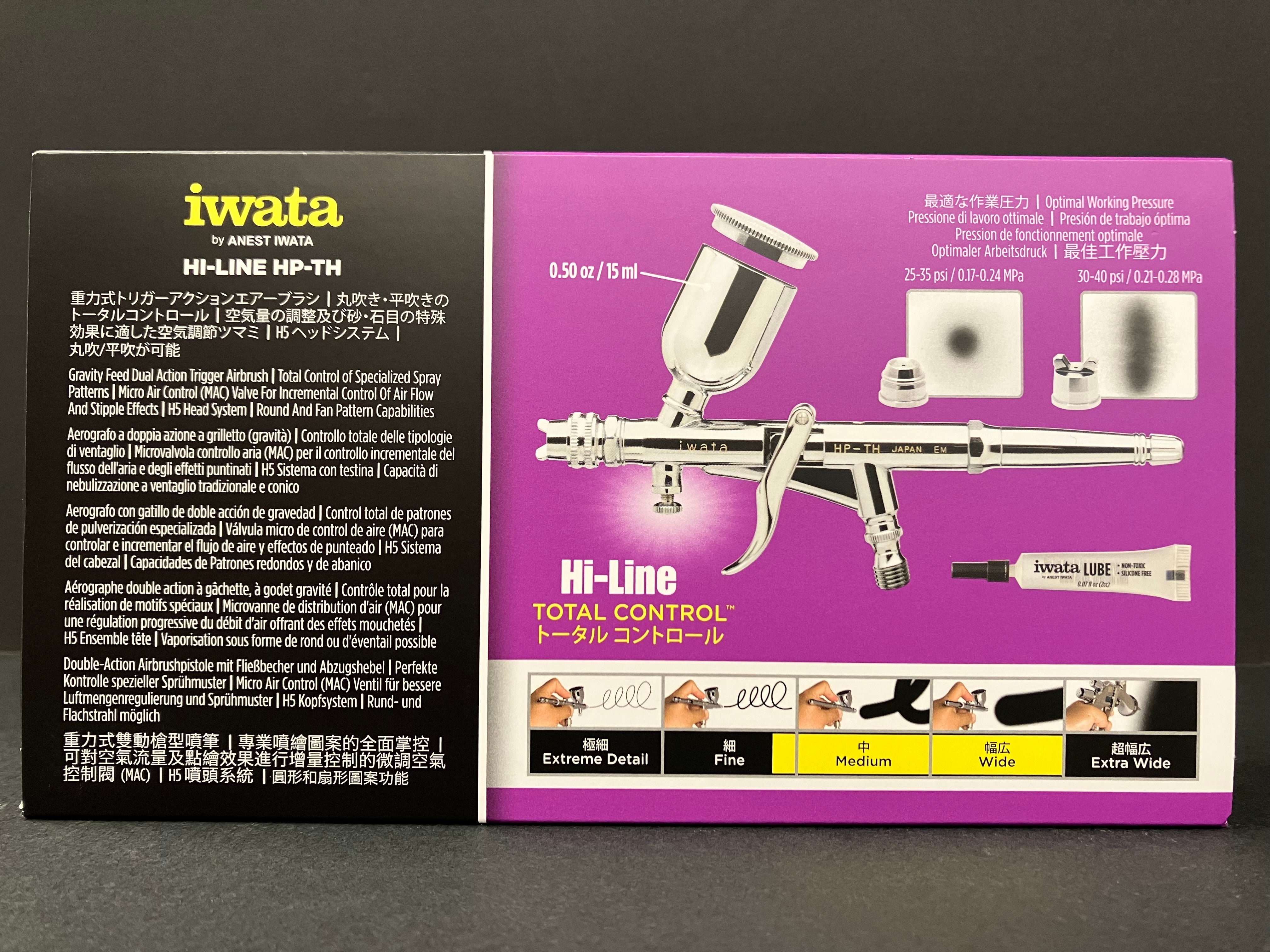 Hi-Line HP-TH Gravity Feed 0.5 mm Dual Action Trigger Airbrush H 5200
