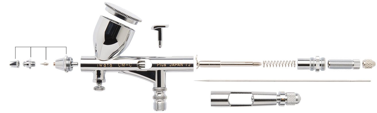 Custom Micron CM-C Plus Gravity Feed 0.23 mm Dual Action Airbrush CM-CP2 ICM 4502 [新包裝]