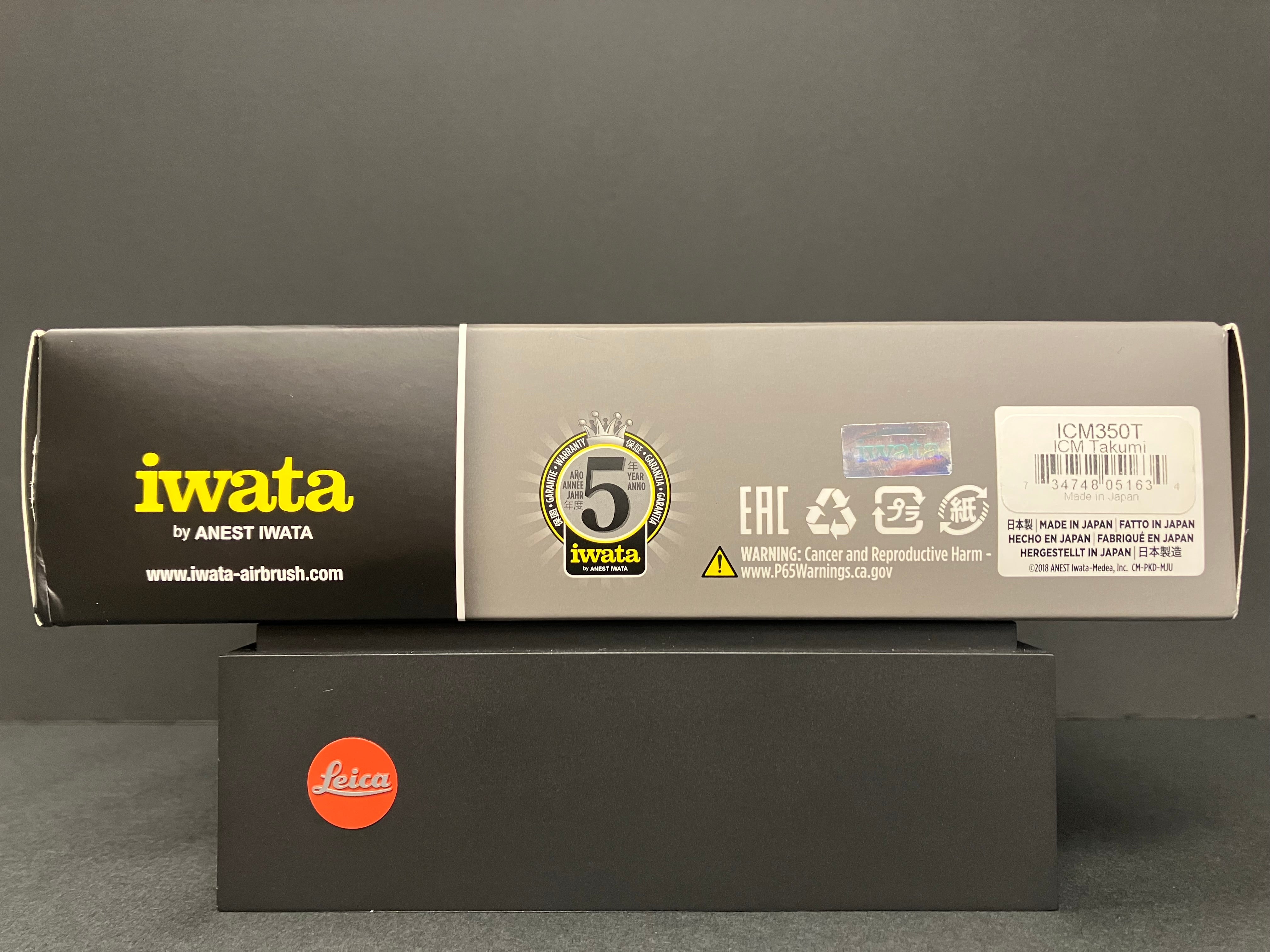 Custom Micron Takumi Side Feed 0.18 mm Dual Action Airbrush 匠 ICM 350T [新包裝]
