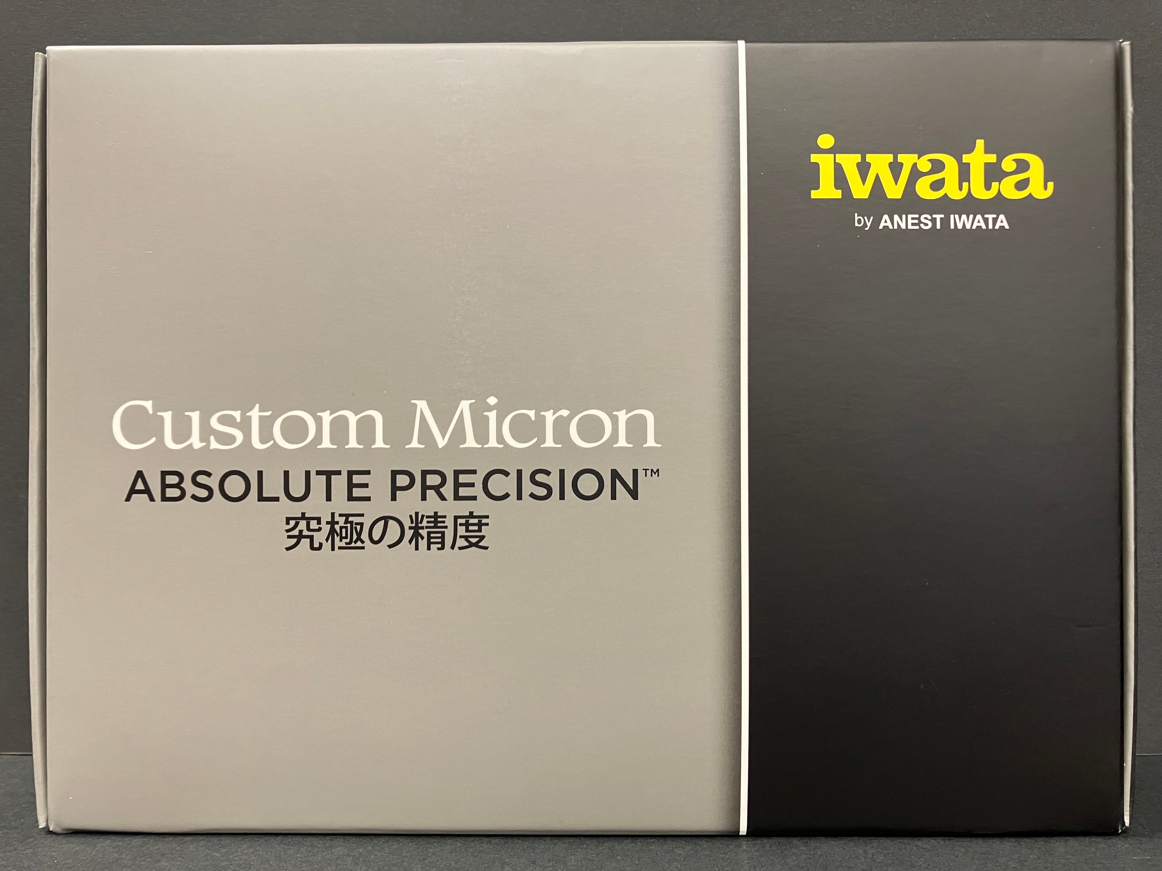 Custom Micron CM-C Plus Gravity Feed 0.23 mm Dual Action Airbrush CM-CP2 ICM 4502 [新包裝]