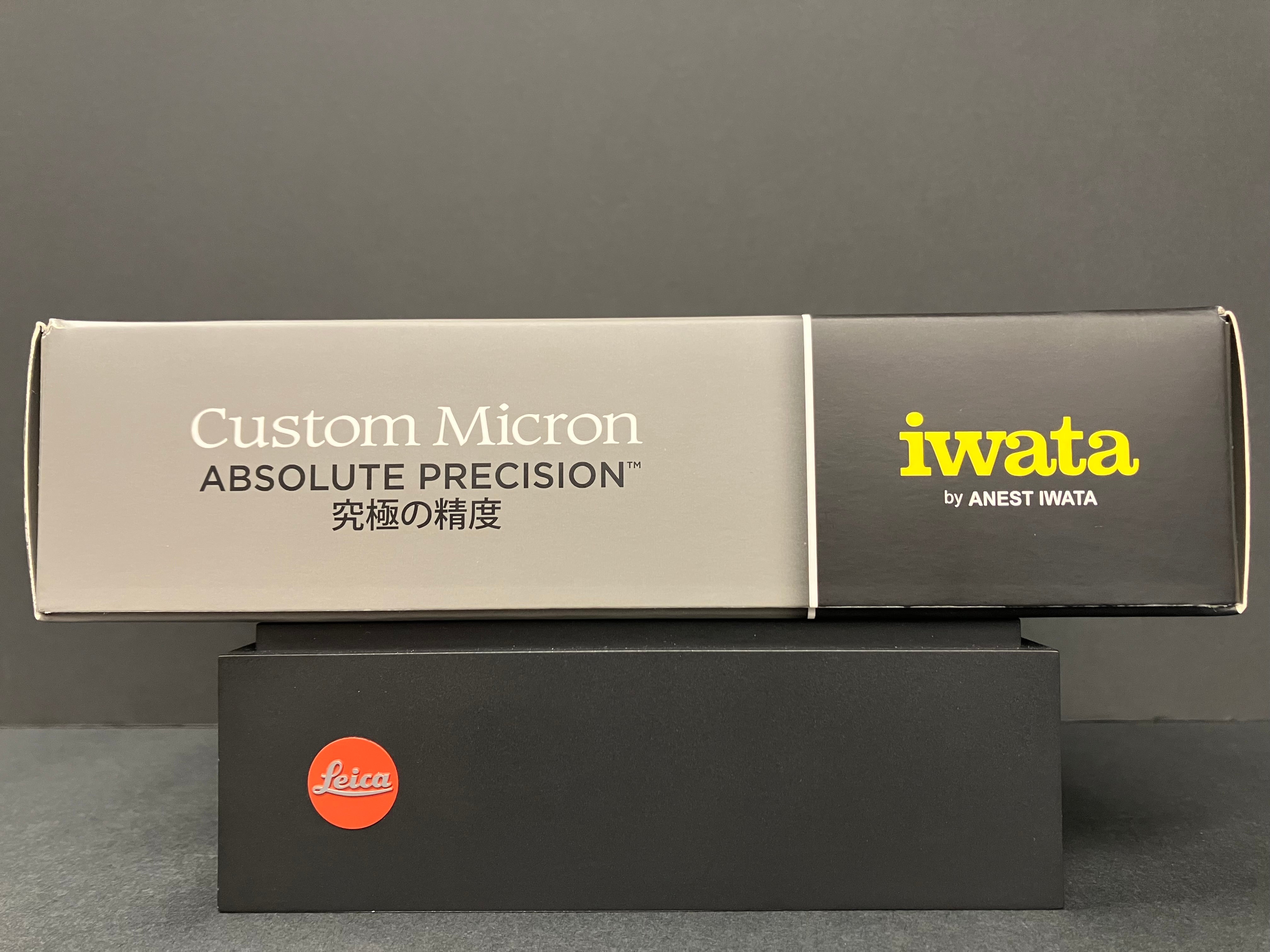 Custom Micron CM-C Plus Gravity Feed 0.23 mm Dual Action Airbrush CM-CP2 ICM 4502 [新包裝]