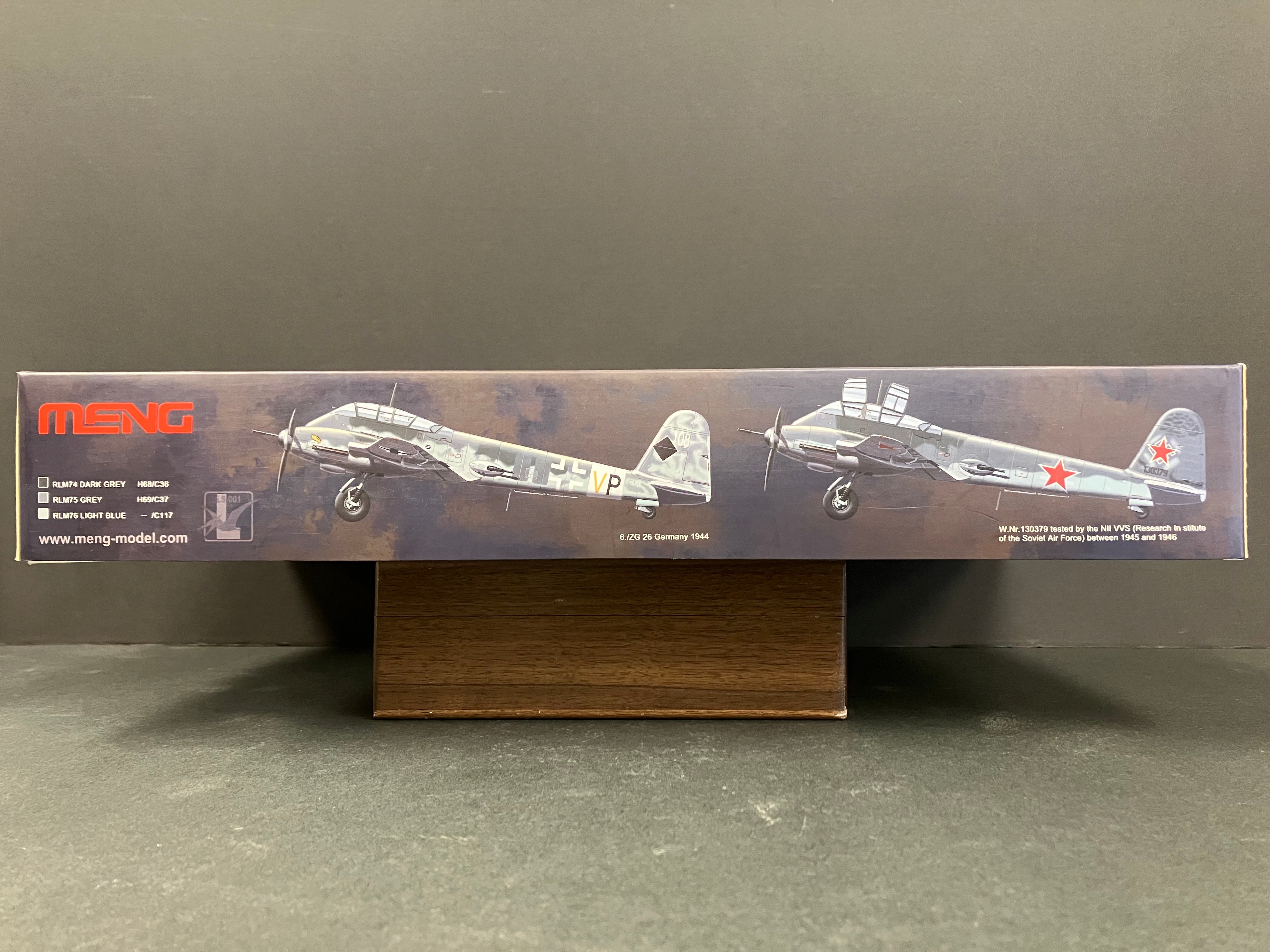 Longiceps (Aircraft) Series No. LS-001 1/48 Scale Messerschmitt Me410B2/U4 German Heavy Fighter