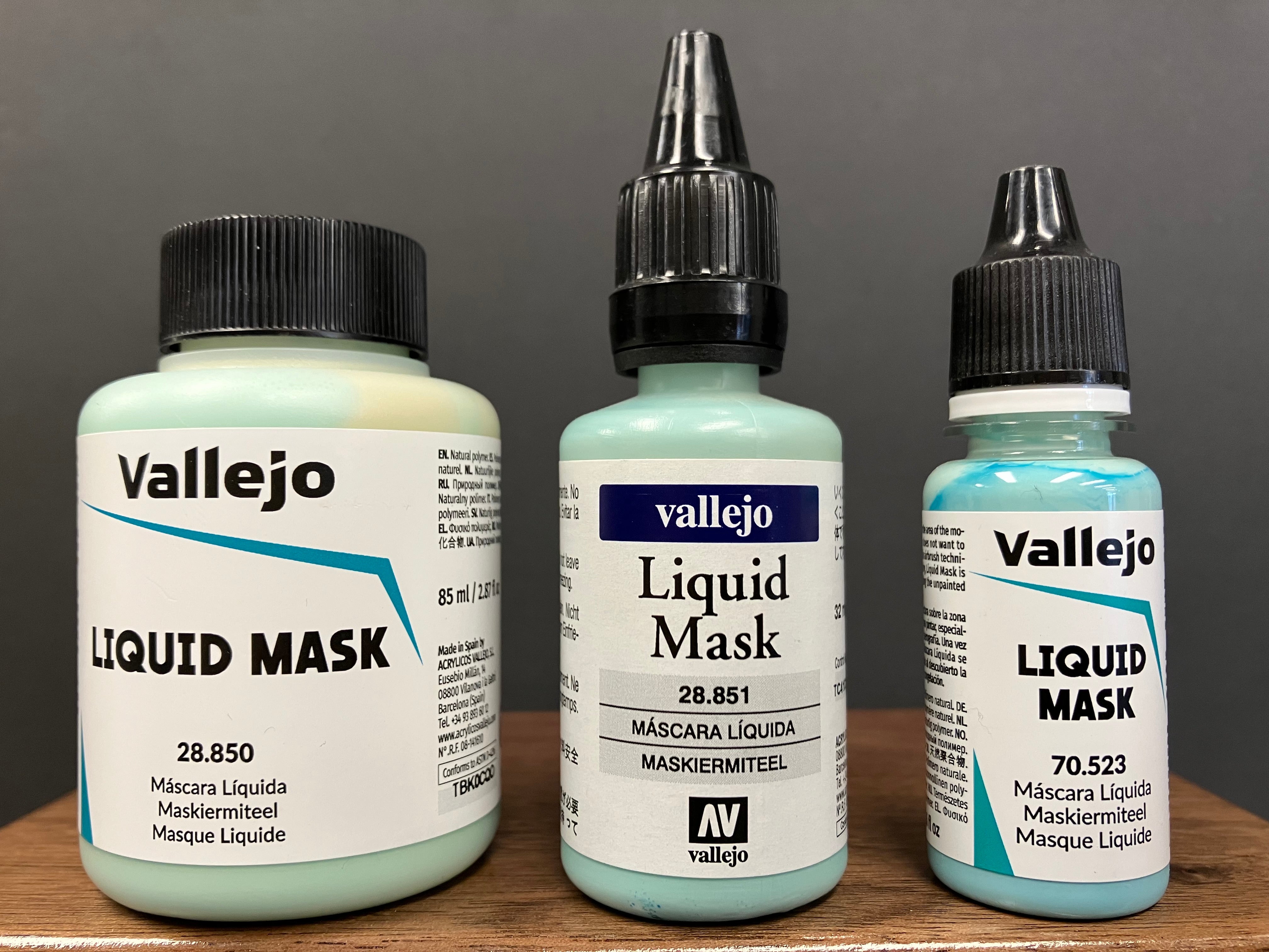 Auxiliary Products: Liquid Mask/Masking Fluid [遮蓋液]