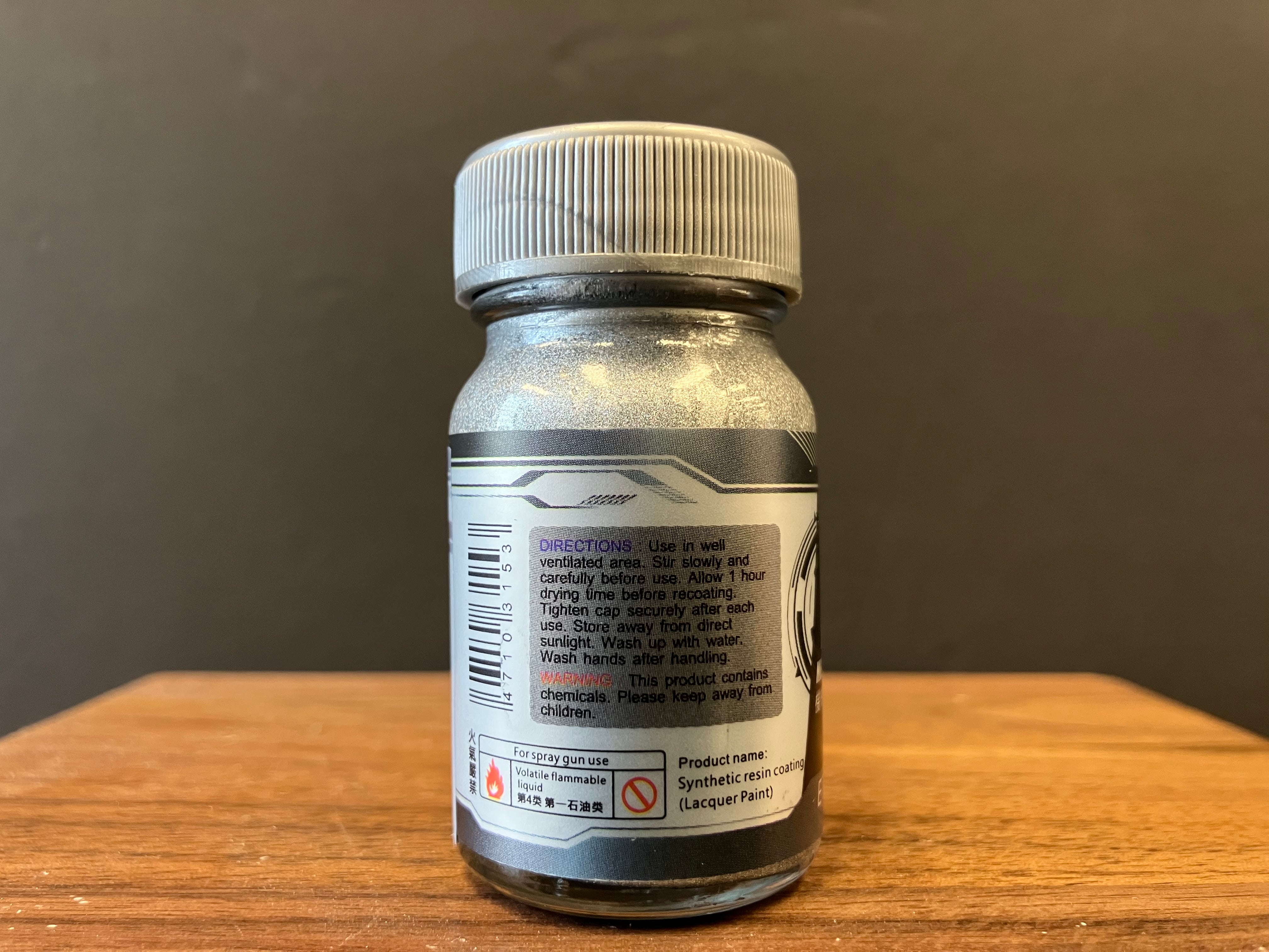 Metallic Color: Mechanical Silver 機械銀色 M-15 (20 ml)