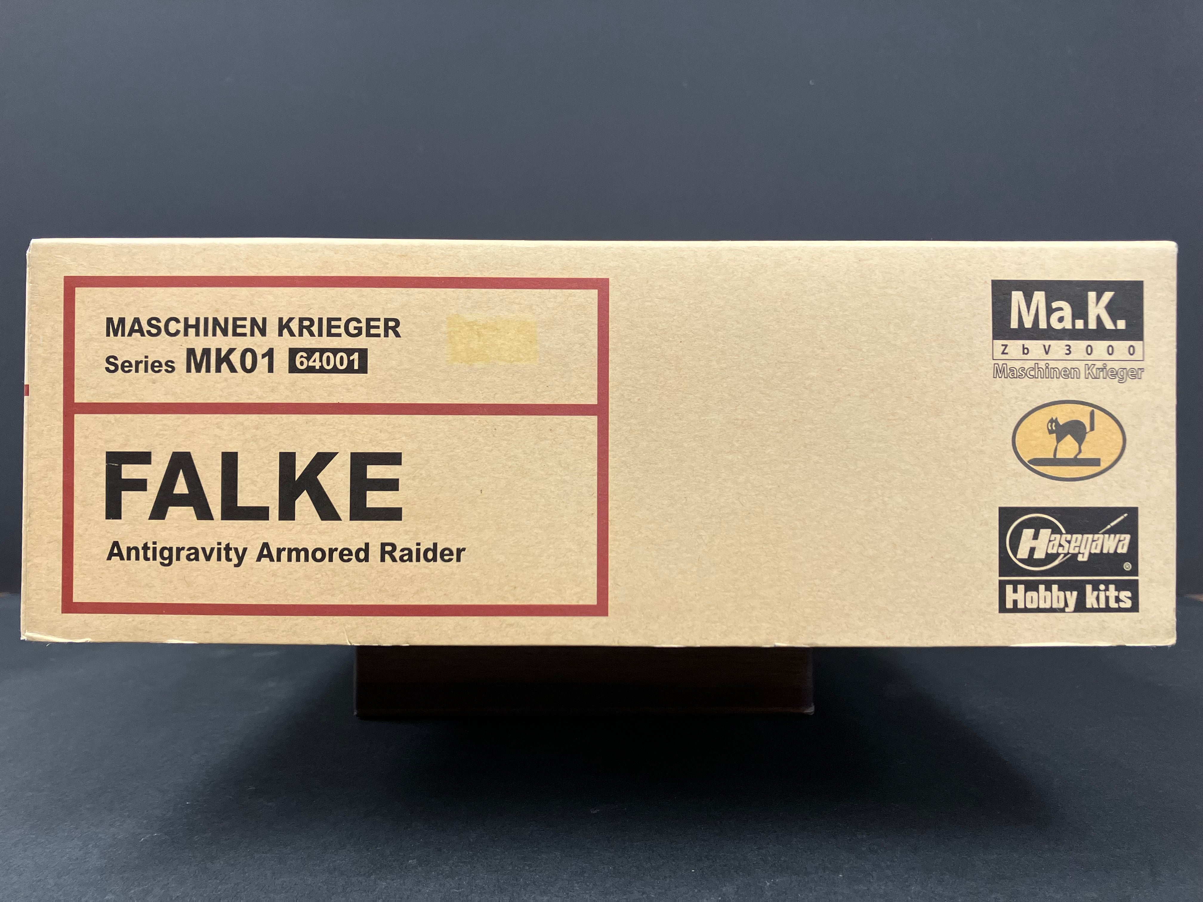 Maschinen Krieger (Ma.K ZBV3000) Series No. MK01 1/20 Scale Falke Antigravity Armored Raider Pkf.85 [反重力装甲戦闘機 Pkf.85 ファルケ]