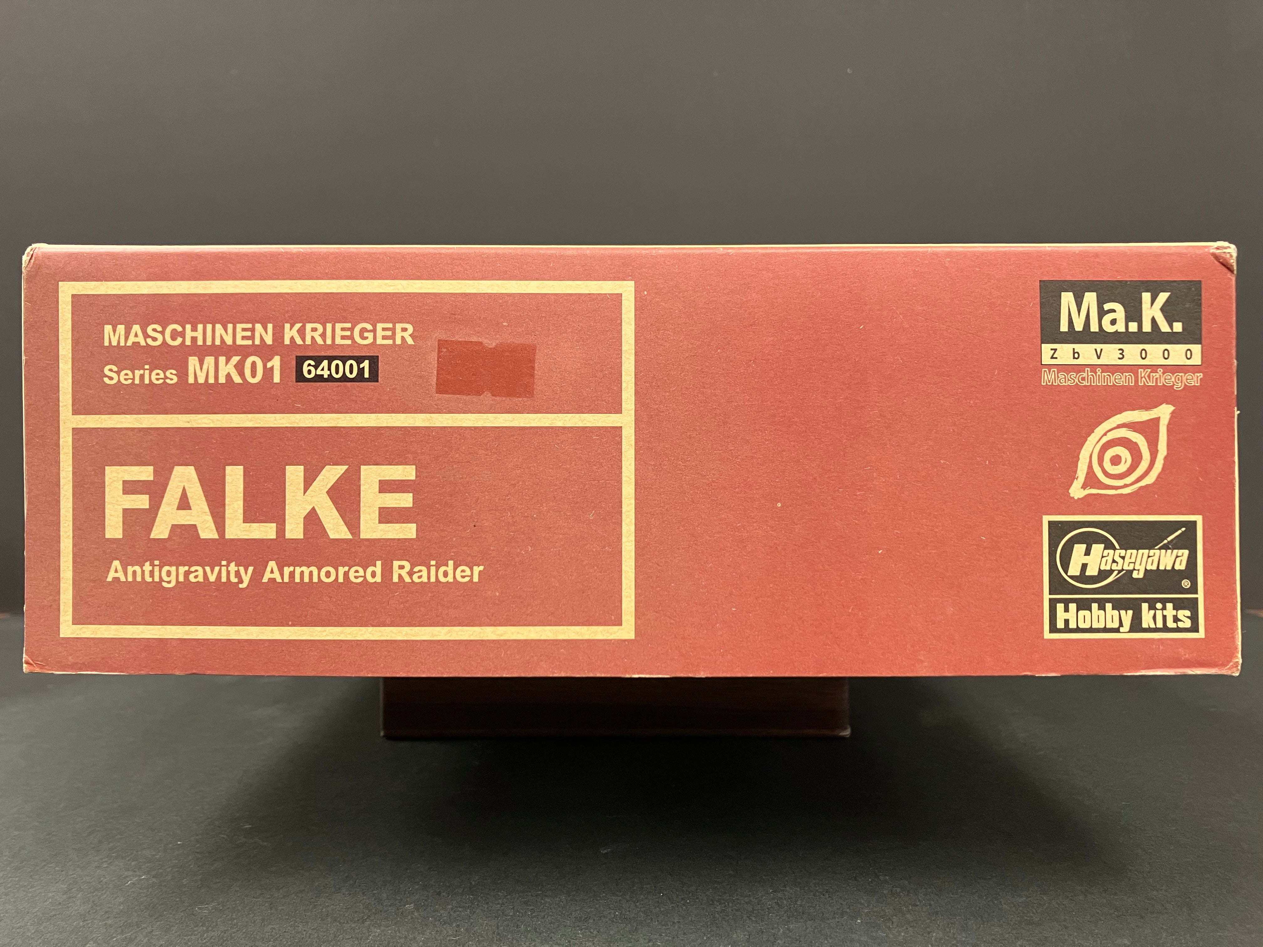 Maschinen Krieger (Ma.K ZBV3000) Series No. MK01 1/20 Scale Falke Antigravity Armored Raider Pkf.85 [反重力装甲戦闘機 Pkf.85 ファルケ]
