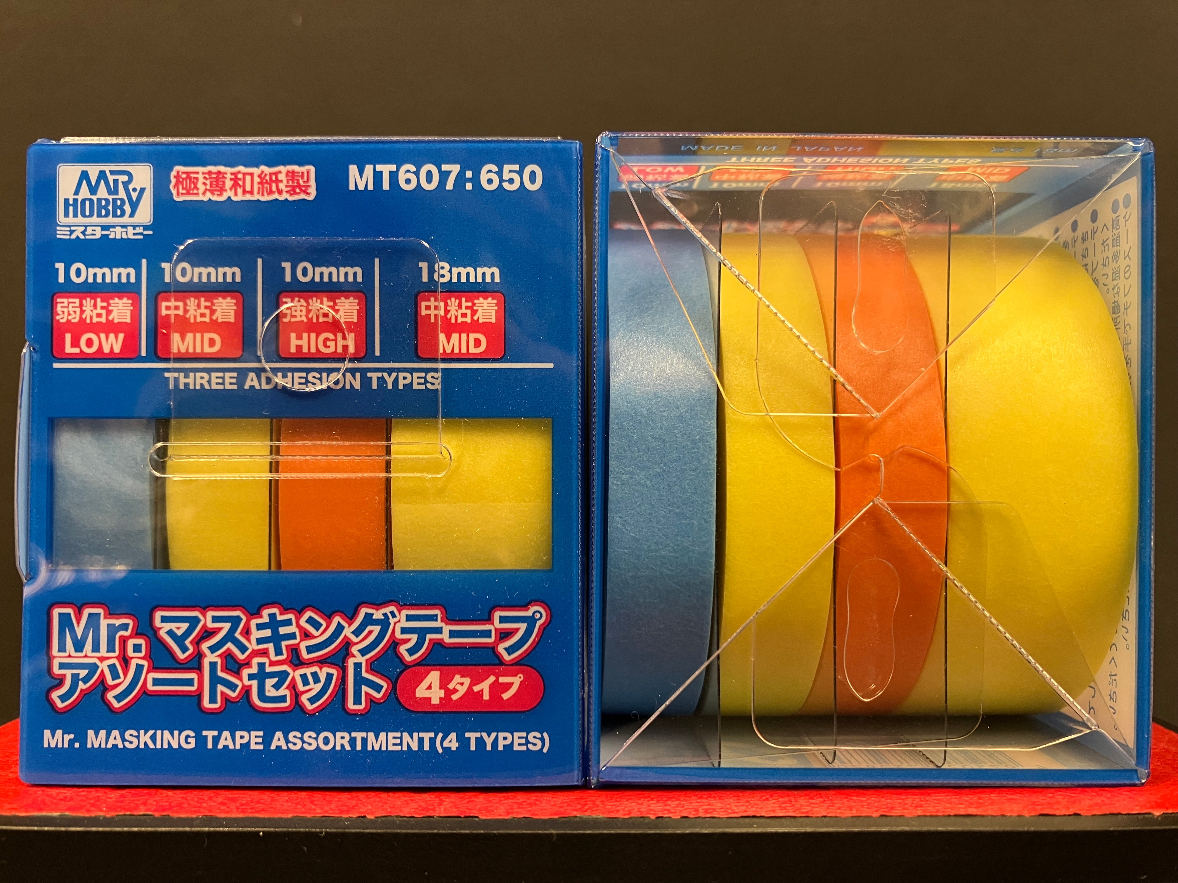 Mr. Masking Tape Assortment (4 Types) MT607 [遮蓋膠紙/帶 - 4款式組合]