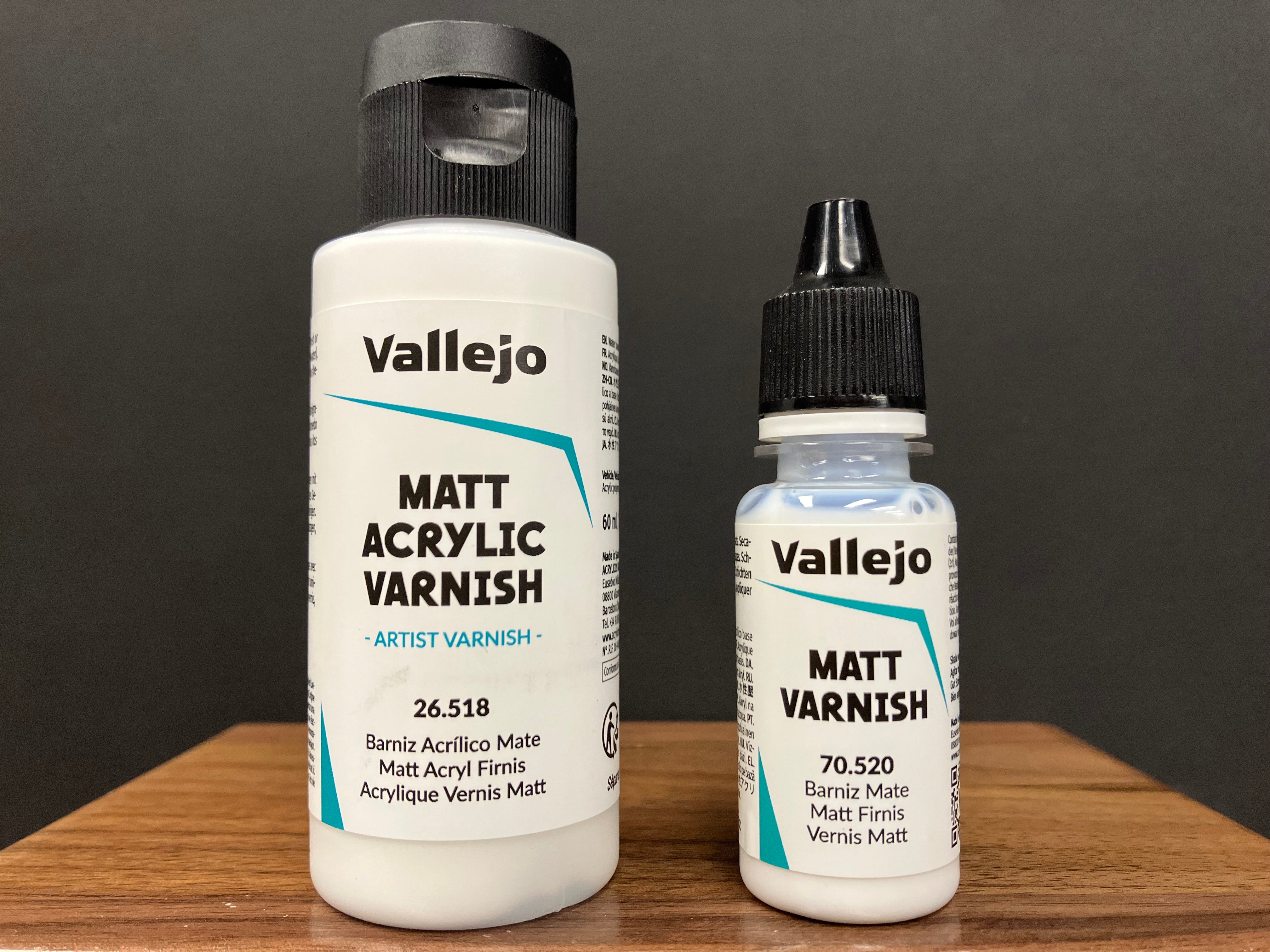 Auxiliary Products: Matt Acrylic Varnish [水性透明保護漆 - 消光啞透明]