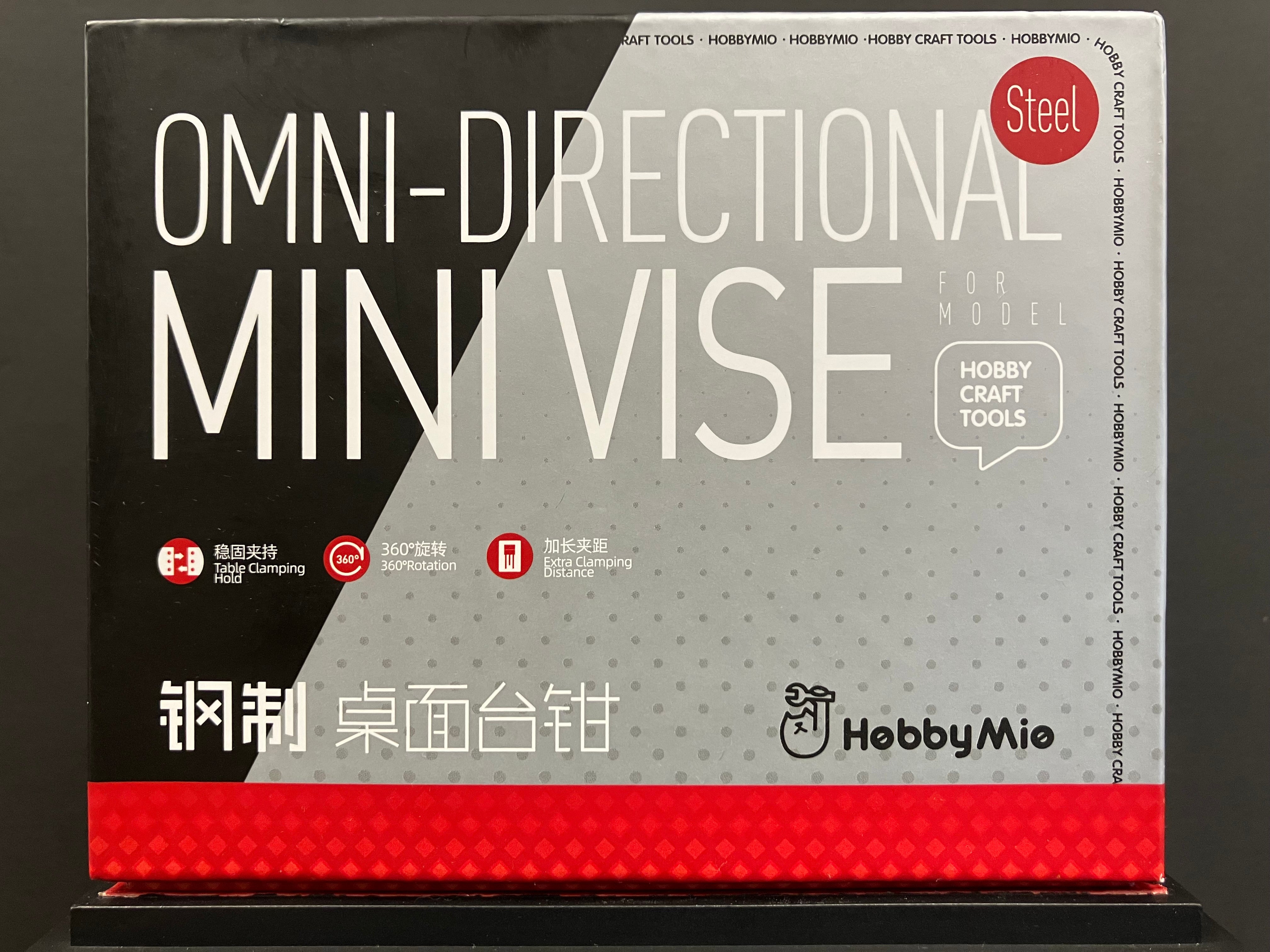 Omni-Directional Mini Vise 鋼製精密工作迷你桌面台鉗/老虎鉗/檯鉗/批士