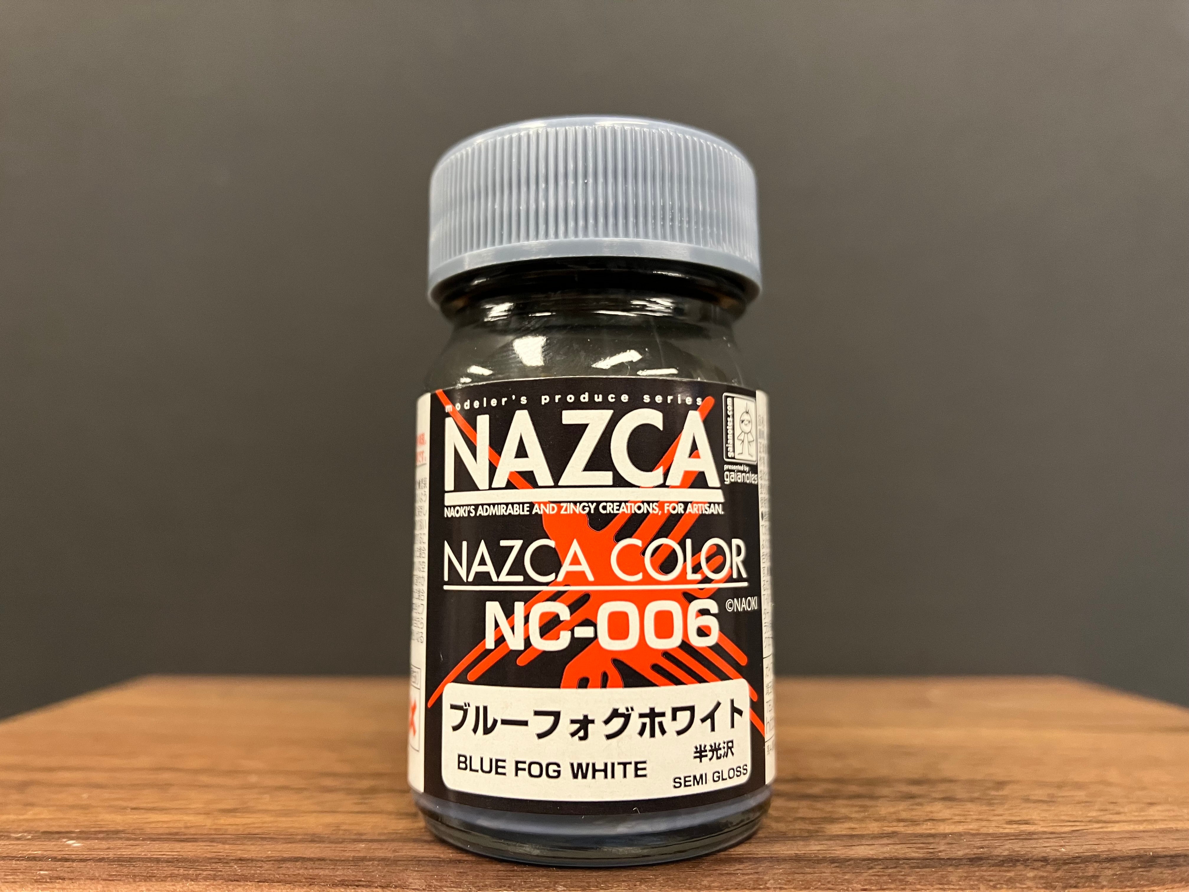 Semi Gloss Blue Fog White NC-006 半光澤: 藍霧白色 [山霧]