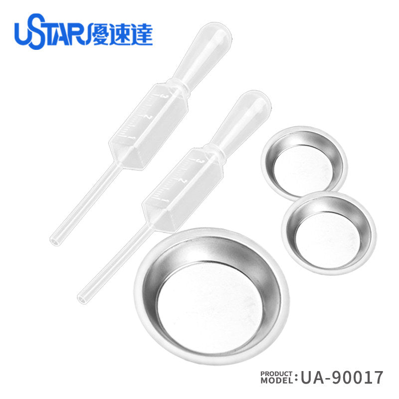 Basic Painting Tools 模型塗裝專用短滴管, 調色盆 (組合套裝) UA90017
