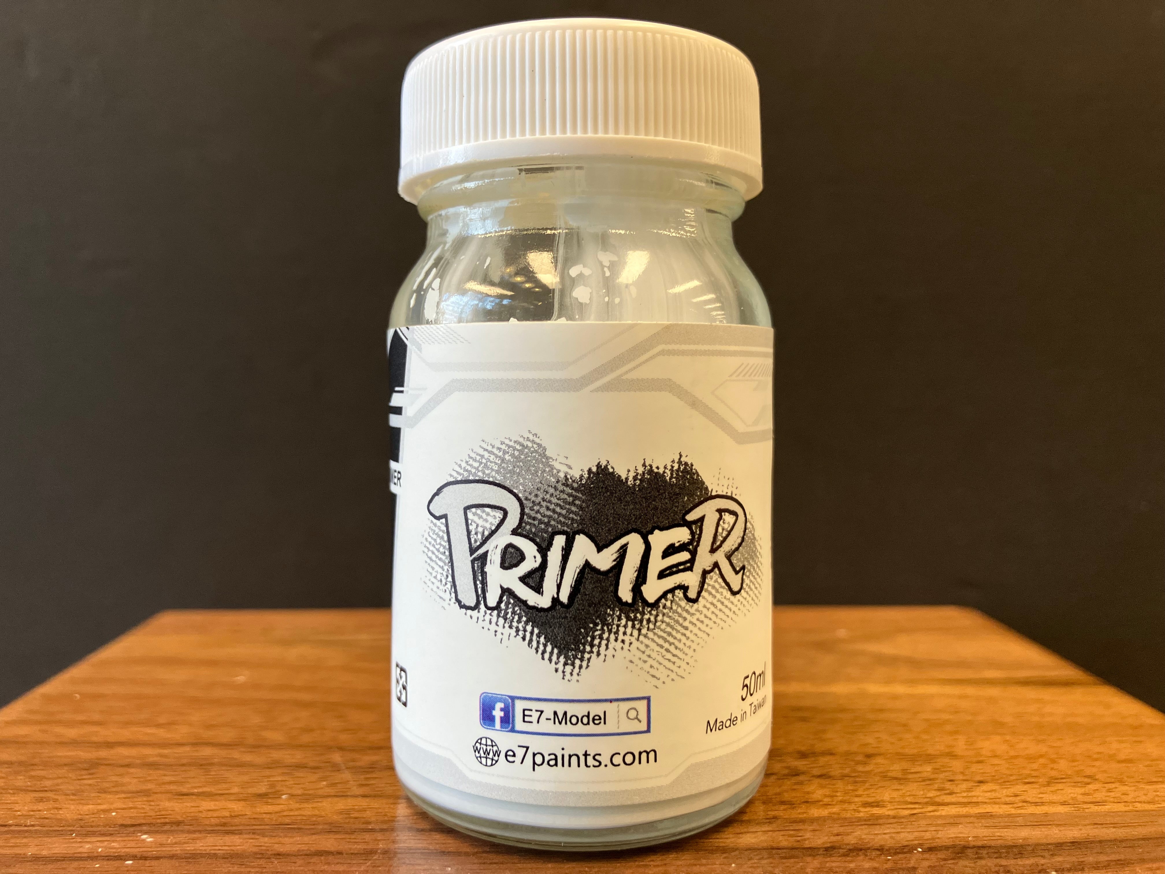 Primer White 液態白補土 [細目] P-02 (50 ml)