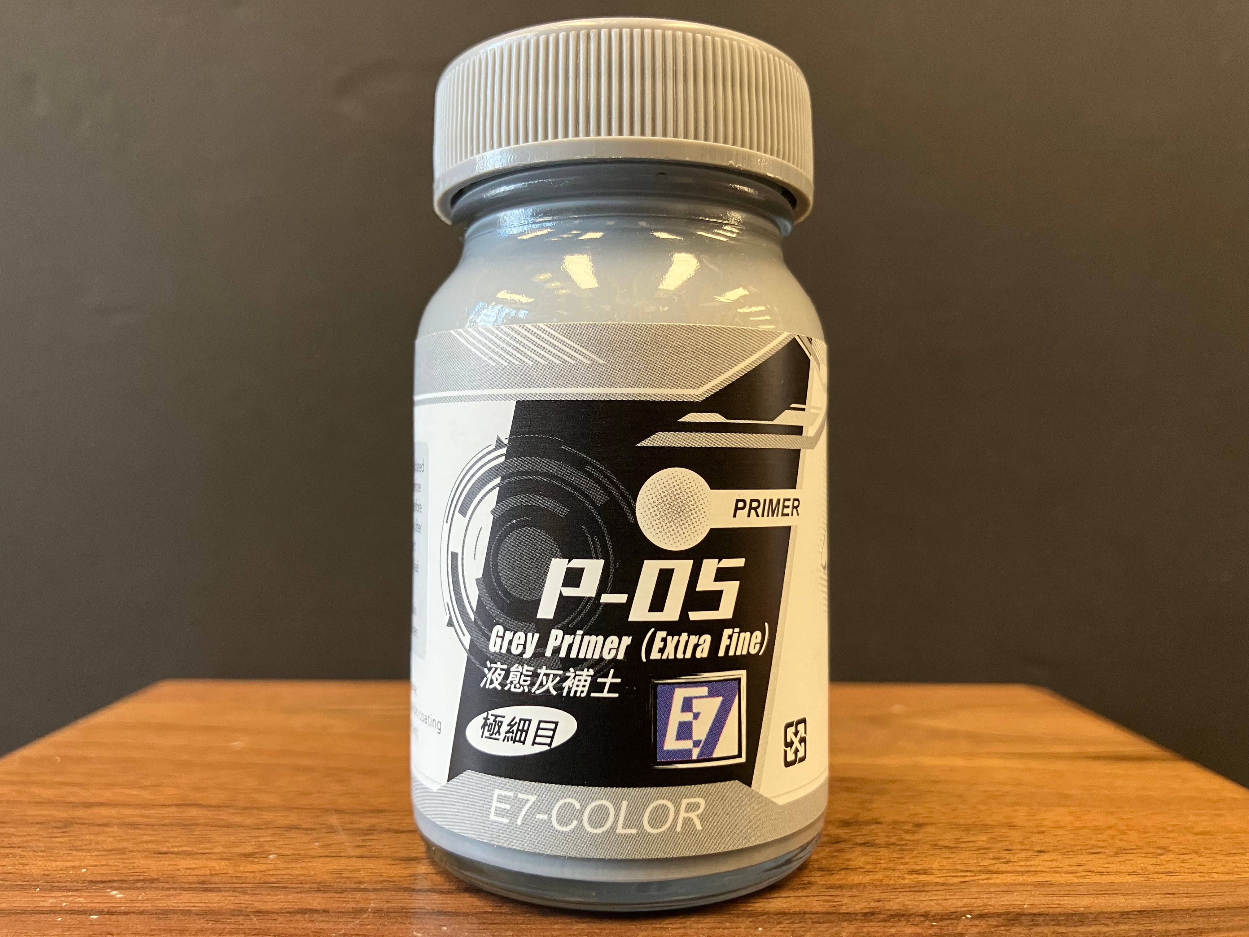 Grey Primer (Extra Fine) 液態灰補土 [極細目] P-05 (50 ml)