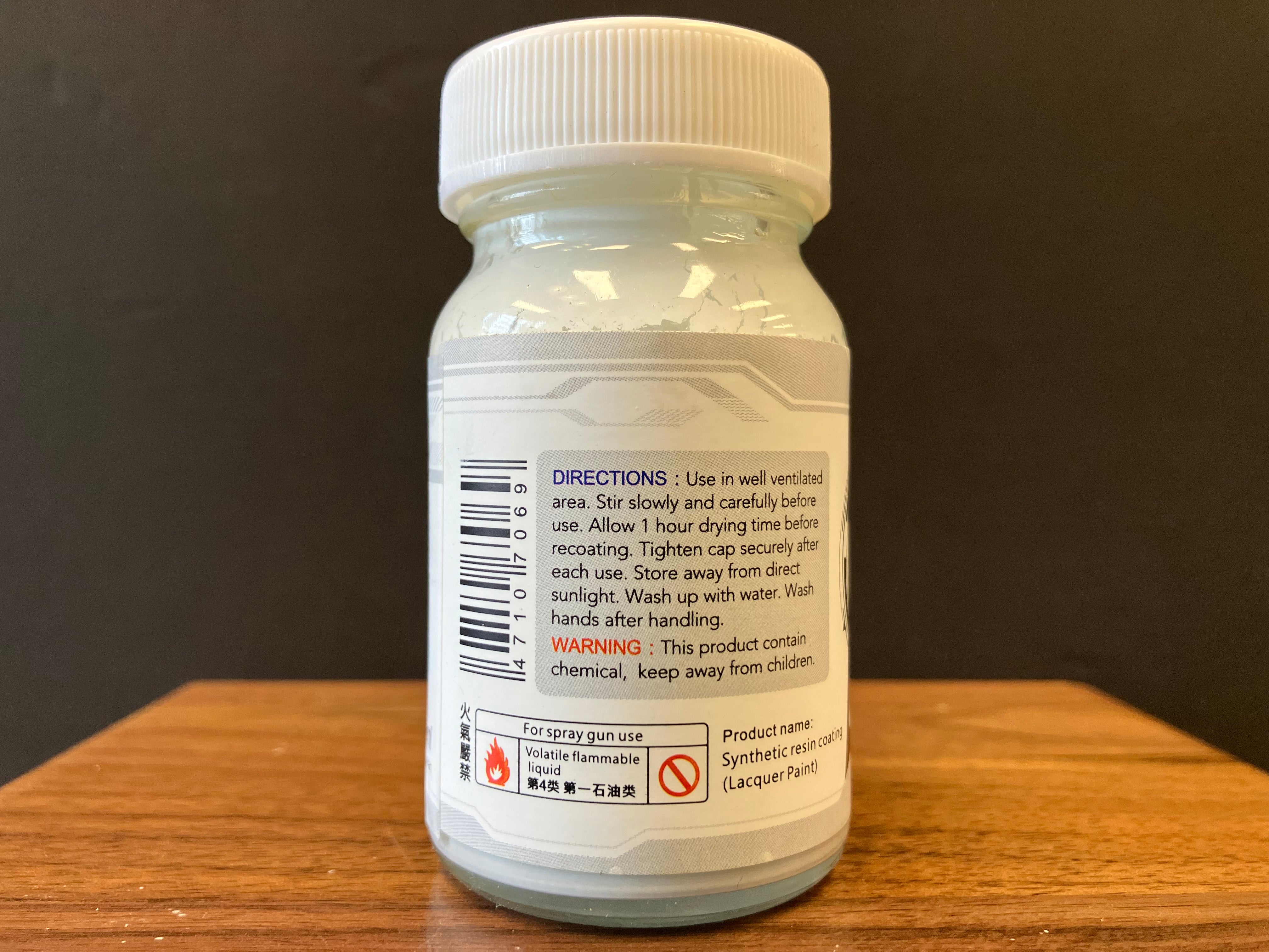 White Primer (Extra Fine) 液態白補土 [極細目] P-06 (50 ml)