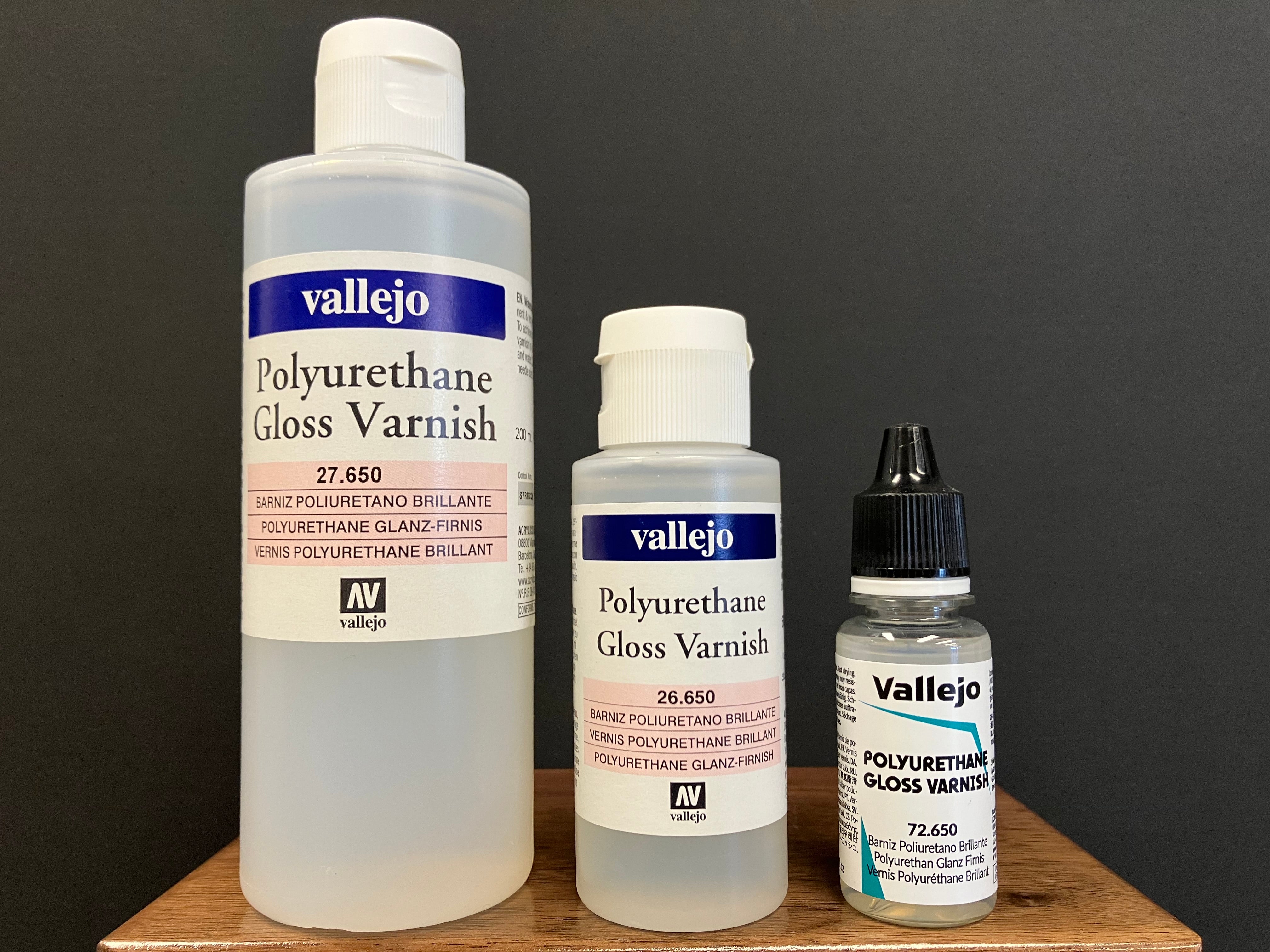 Auxiliary Products: Gloss Polyurethane Varnish [水性聚氨酯透明保護漆 ~ 防刮/抗UV - 亮光澤透明]