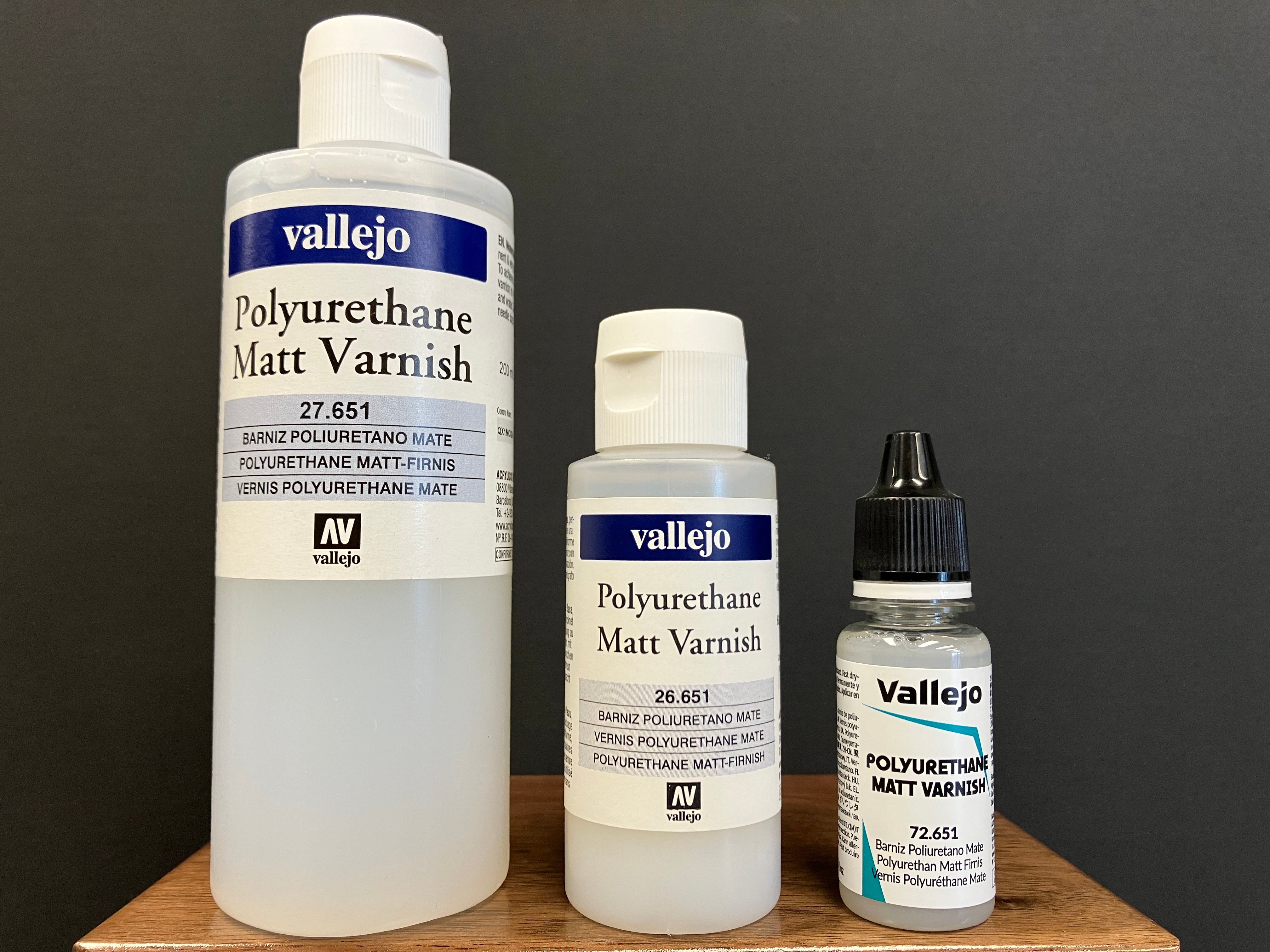 Auxiliary Products: Matt Polyurethane Varnish [水性聚氨酯透明保護漆 ~ 防刮/抗UV - 消光啞透明]