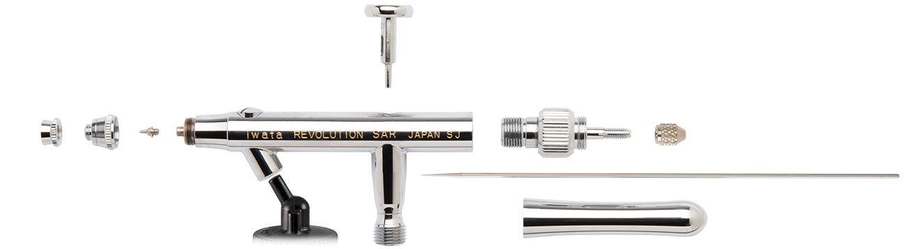 Revolution HP-SAR Siphon Feed 0.5 mm Single Action Airbrush R 1000