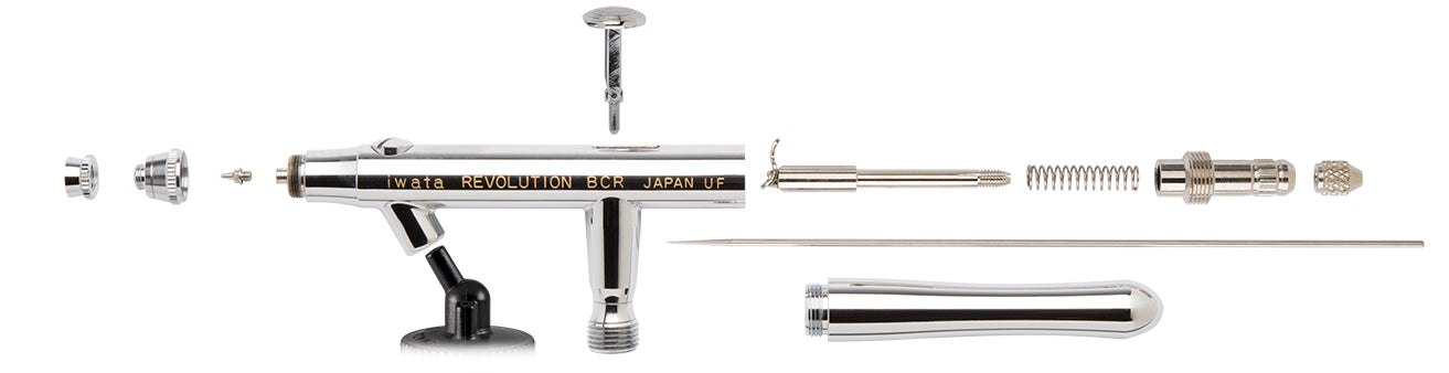 Revolution HP-BCR Siphon Feed 0.5 mm Dual Action Airbrush R 2000