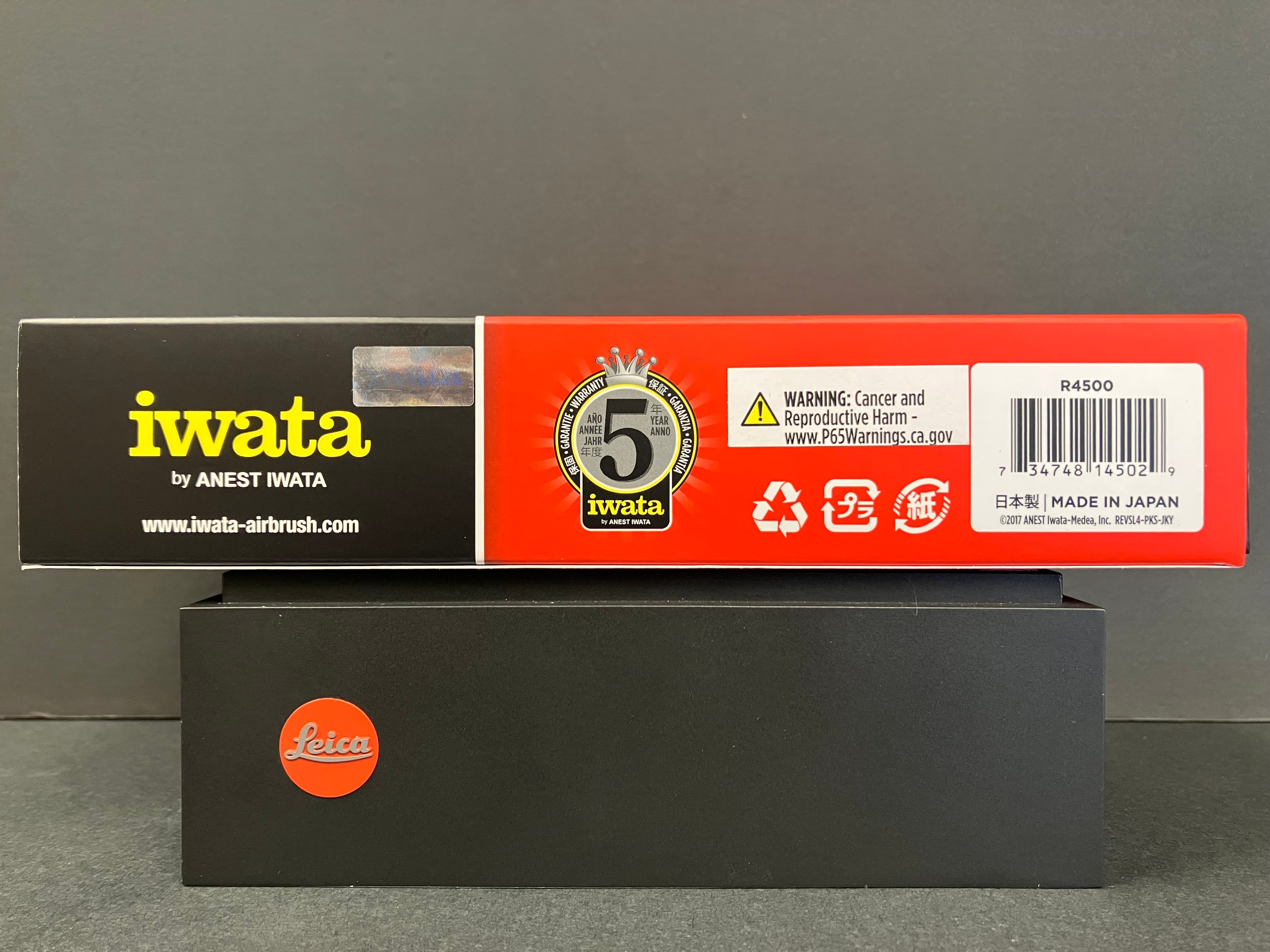 Revolution HP-CR Gravity Feed 0.5 mm Dual Action Airbrush R 4500