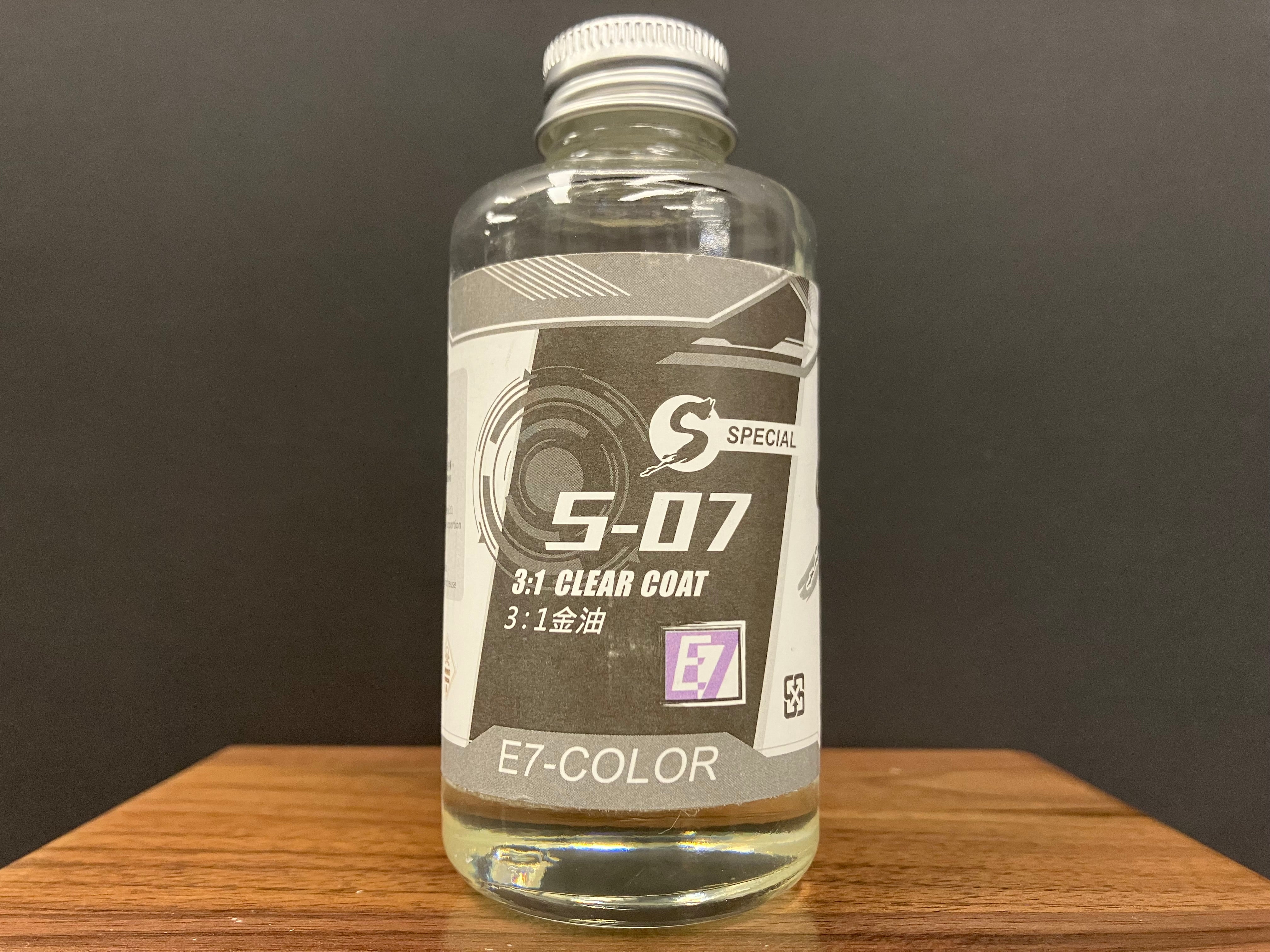 3:1 Clear Coat 3:1 模型專用金油 [2K 光油] S-07 (100 ml)