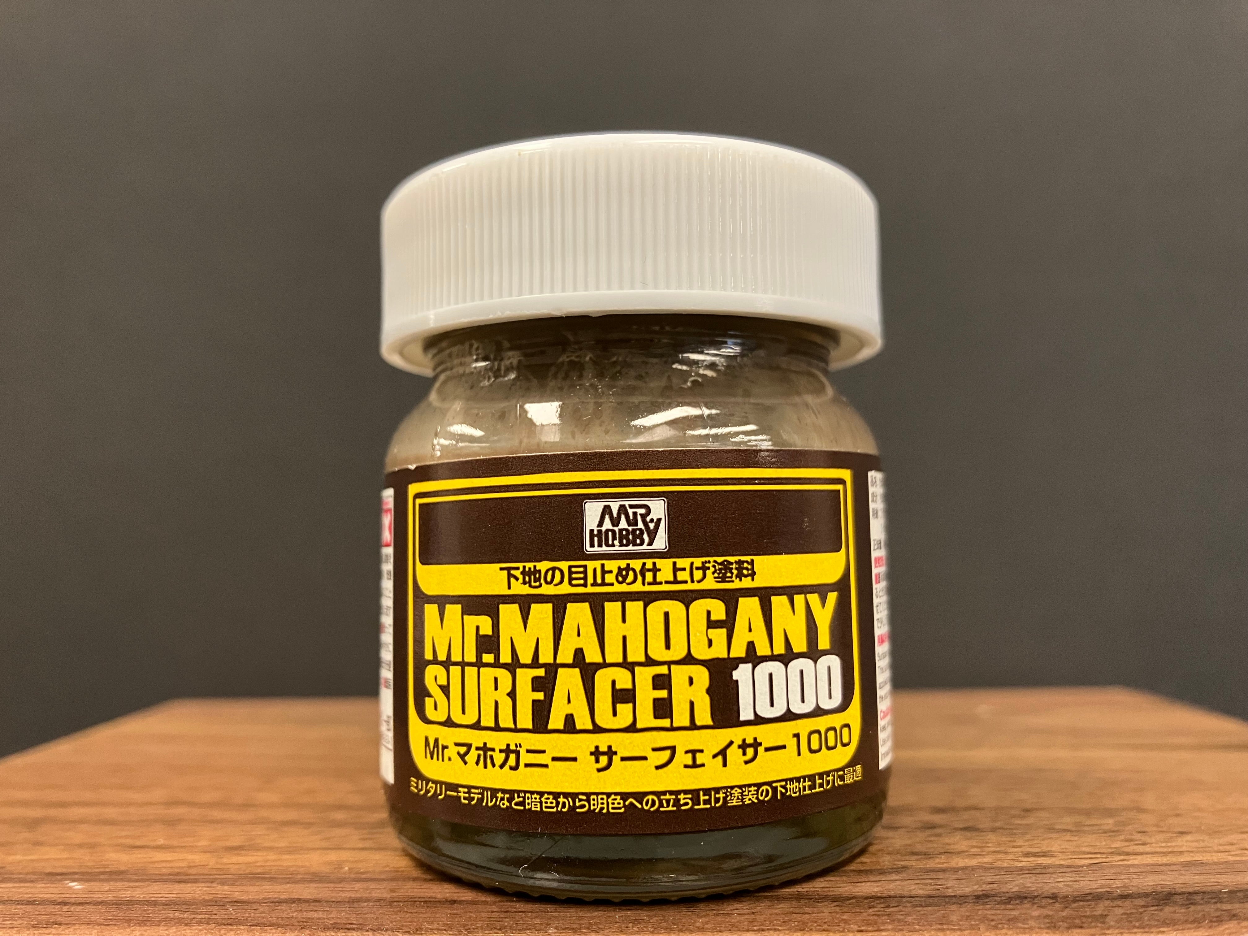 Mr. Mahogany Surfacer 1000 Bottle Type SF290