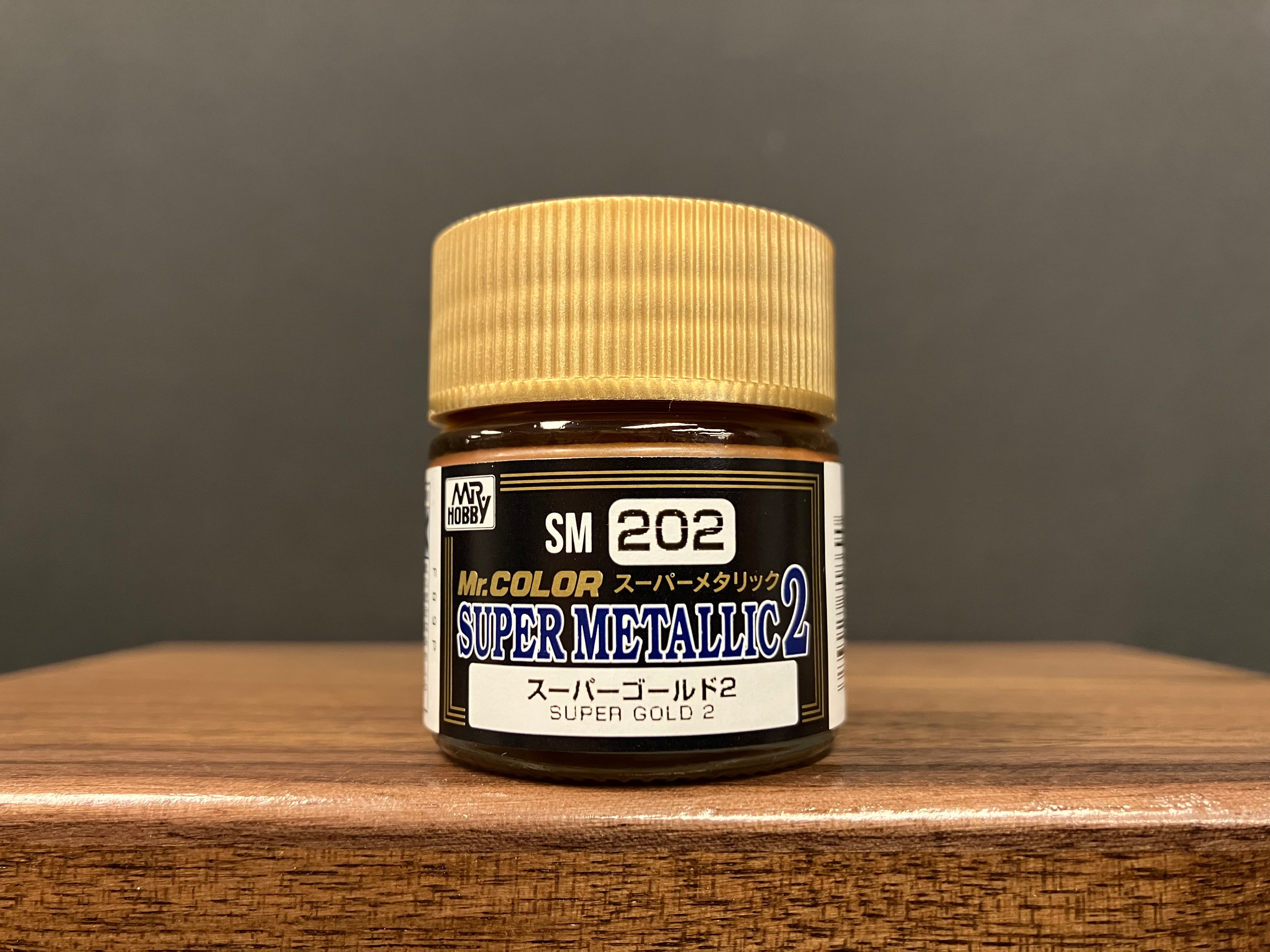 Mr. Color Super Metallic 2 Super Gold 2 SM202 超級黃金 2