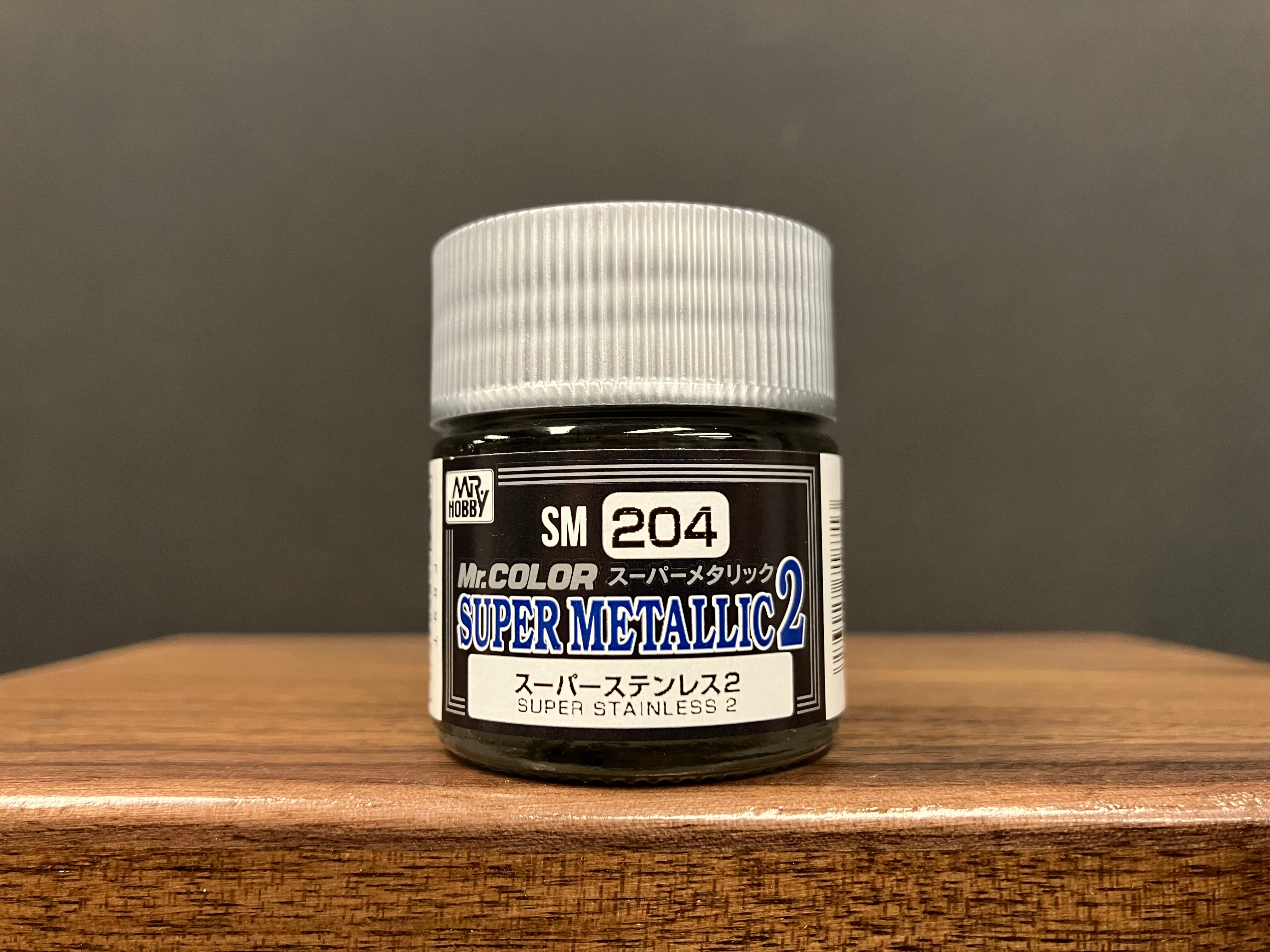 Mr. Color Super Metallic 2 Super Stainless 2 SM204 超級不銹鋼 2