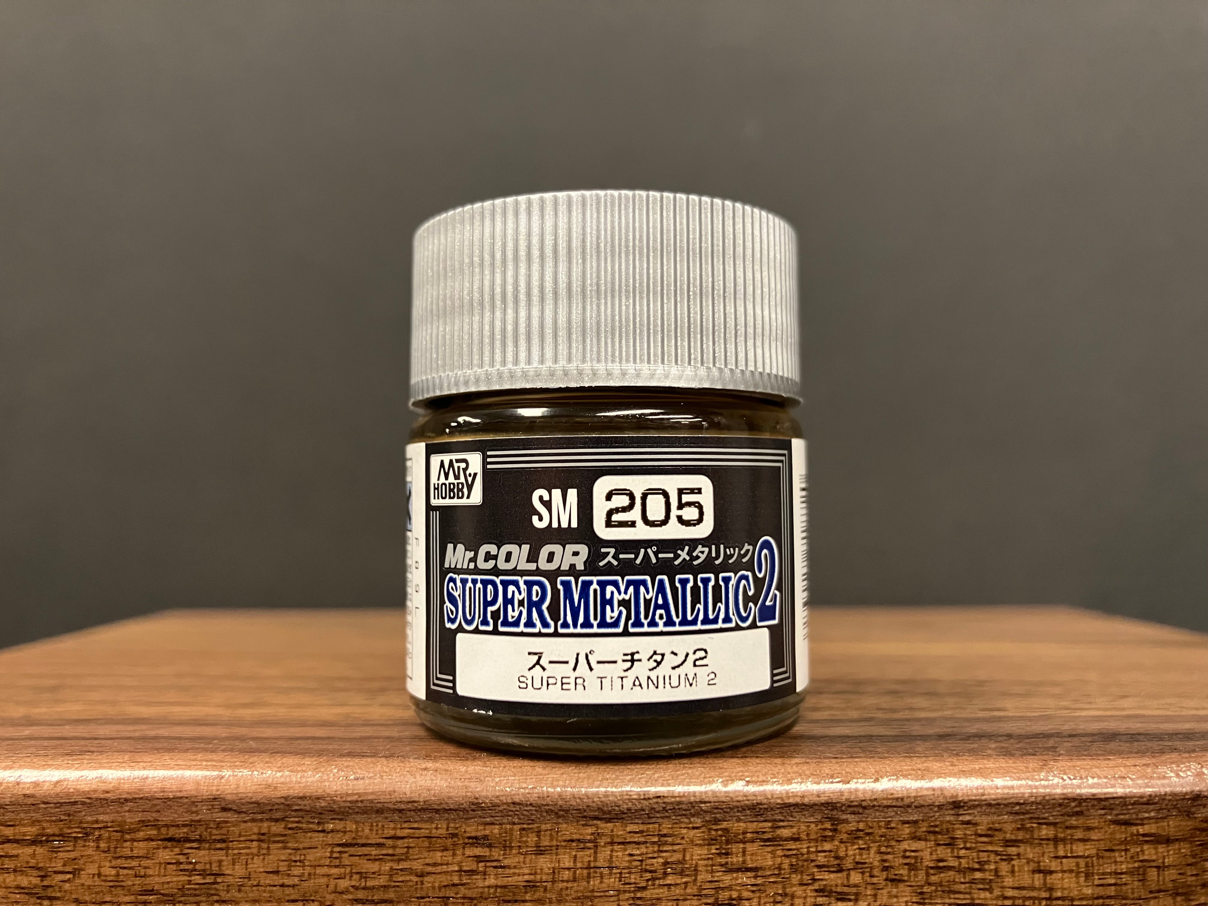 Mr. Color Super Metallic 2 Super Titanium 2 SM205 超級鈦 2