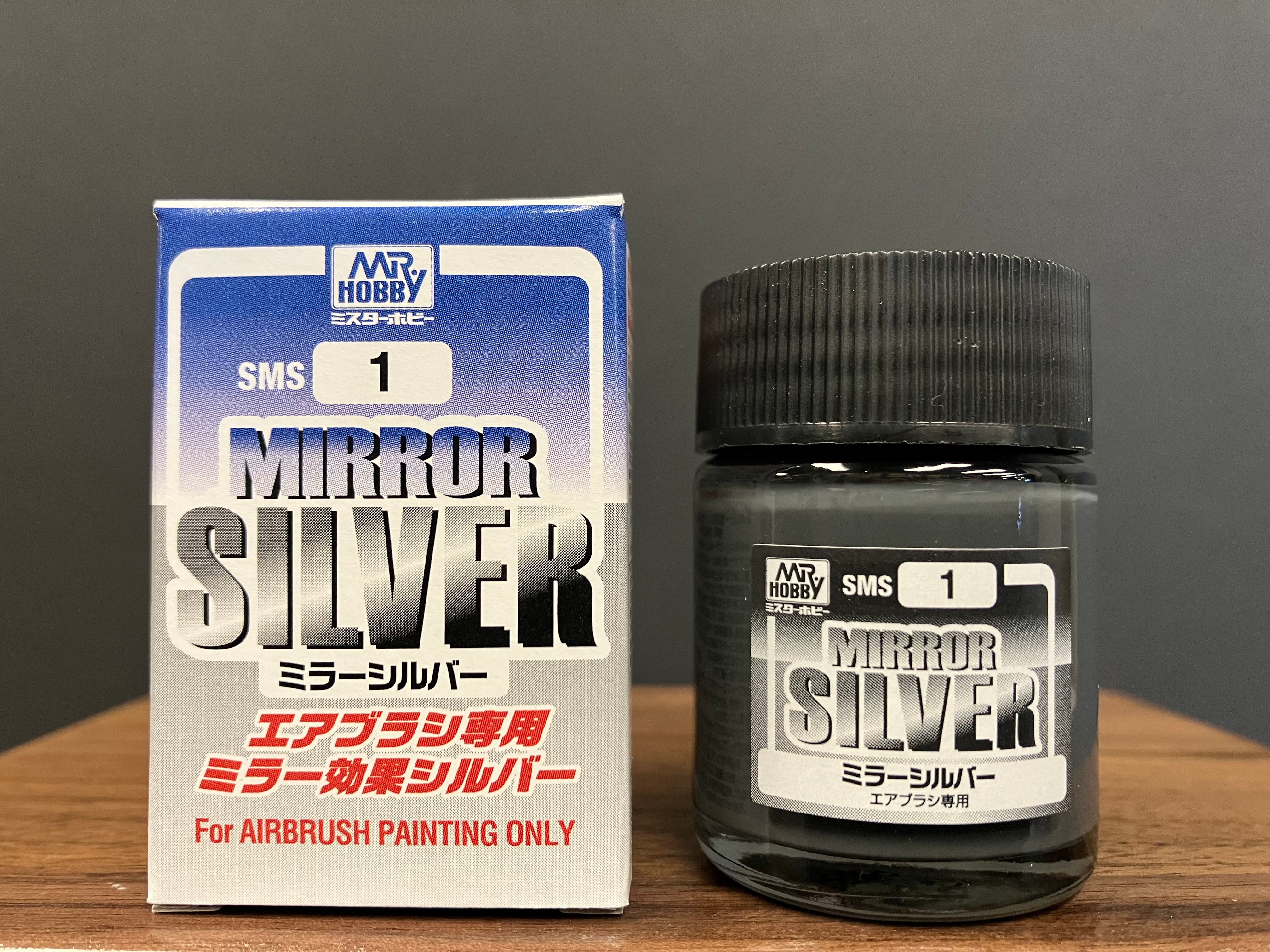 Mirror Silver for Airbrush Painting Only 鏡面銀 [ミラーシルバー] SMS1