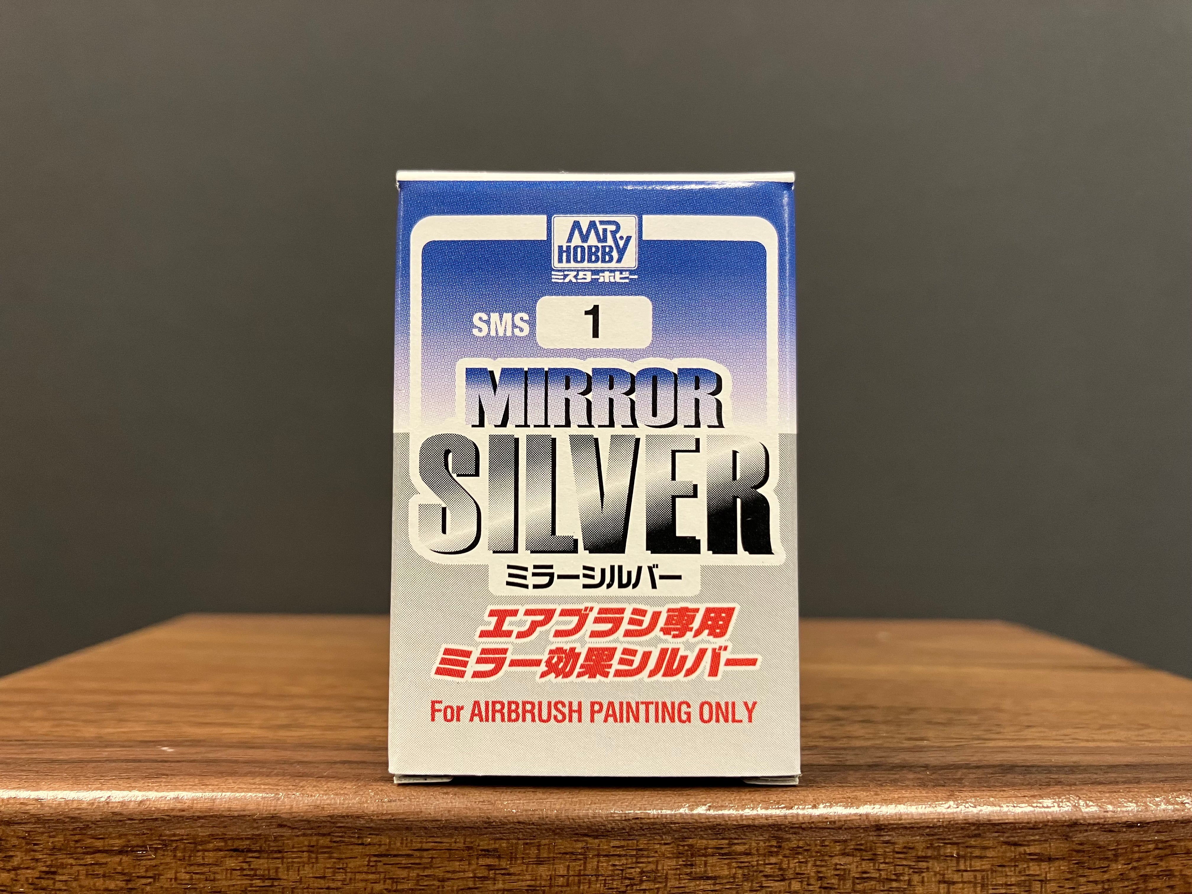 Mirror Silver for Airbrush Painting Only 鏡面銀 [ミラーシルバー] SMS1