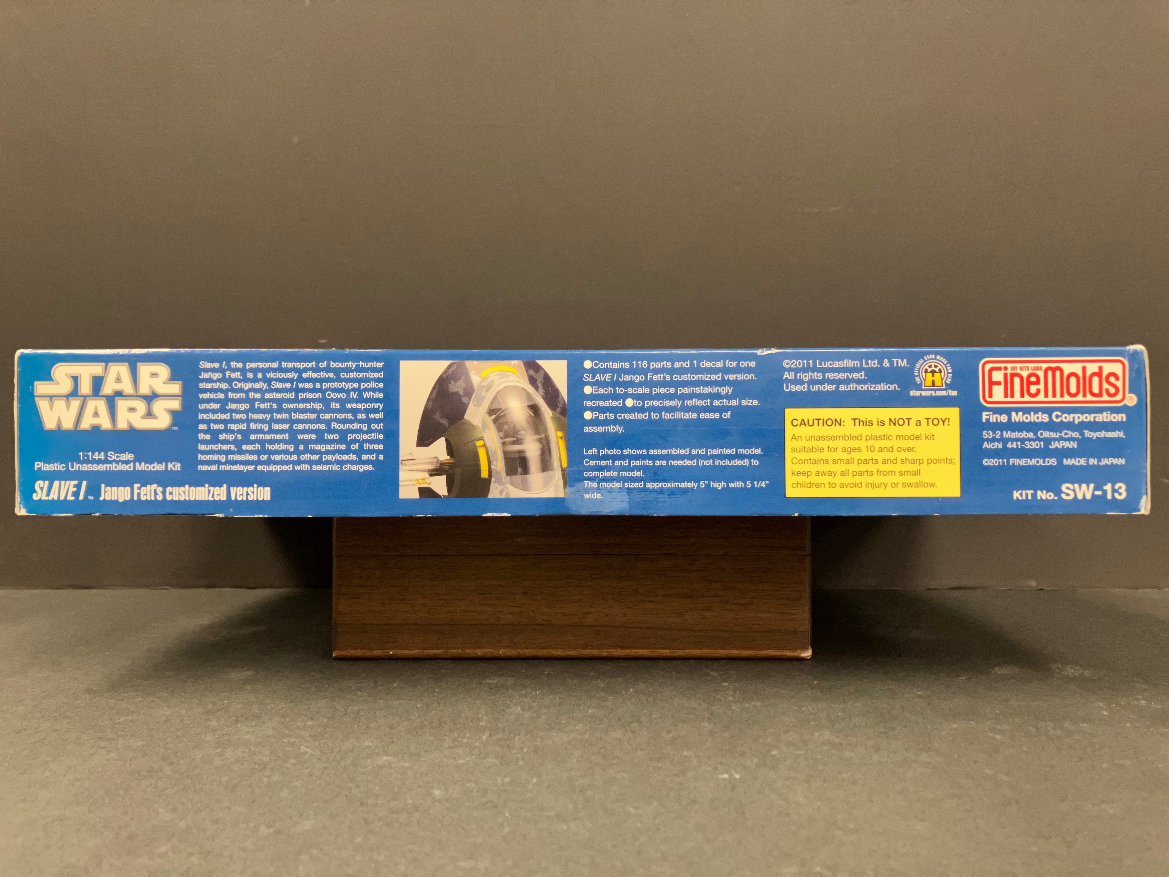 Star Wars Series No. SW-13 1/44 Scale Slave I Jango Fett's Customized Version [スレーブ I (ジャンゴ・フェット バージョン)]