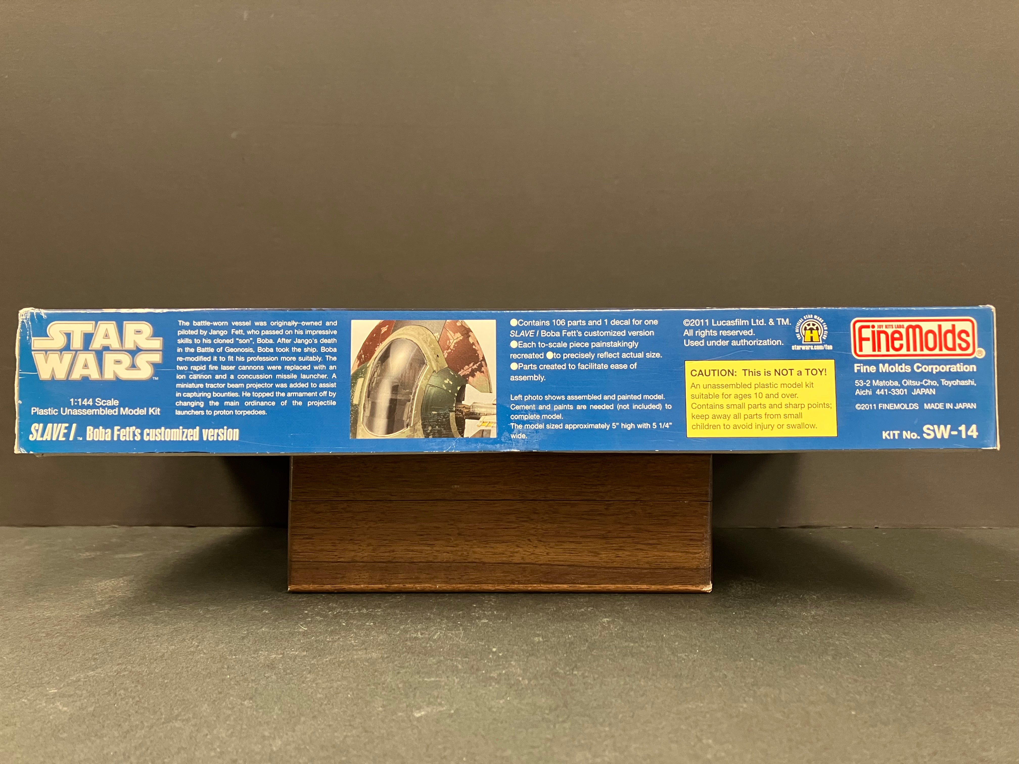 Star Wars Series No. SW-14 1/44 Scale Slave I Boba Fett's Customized Version [スレーブ I (ボバ・フェット バージョン)]