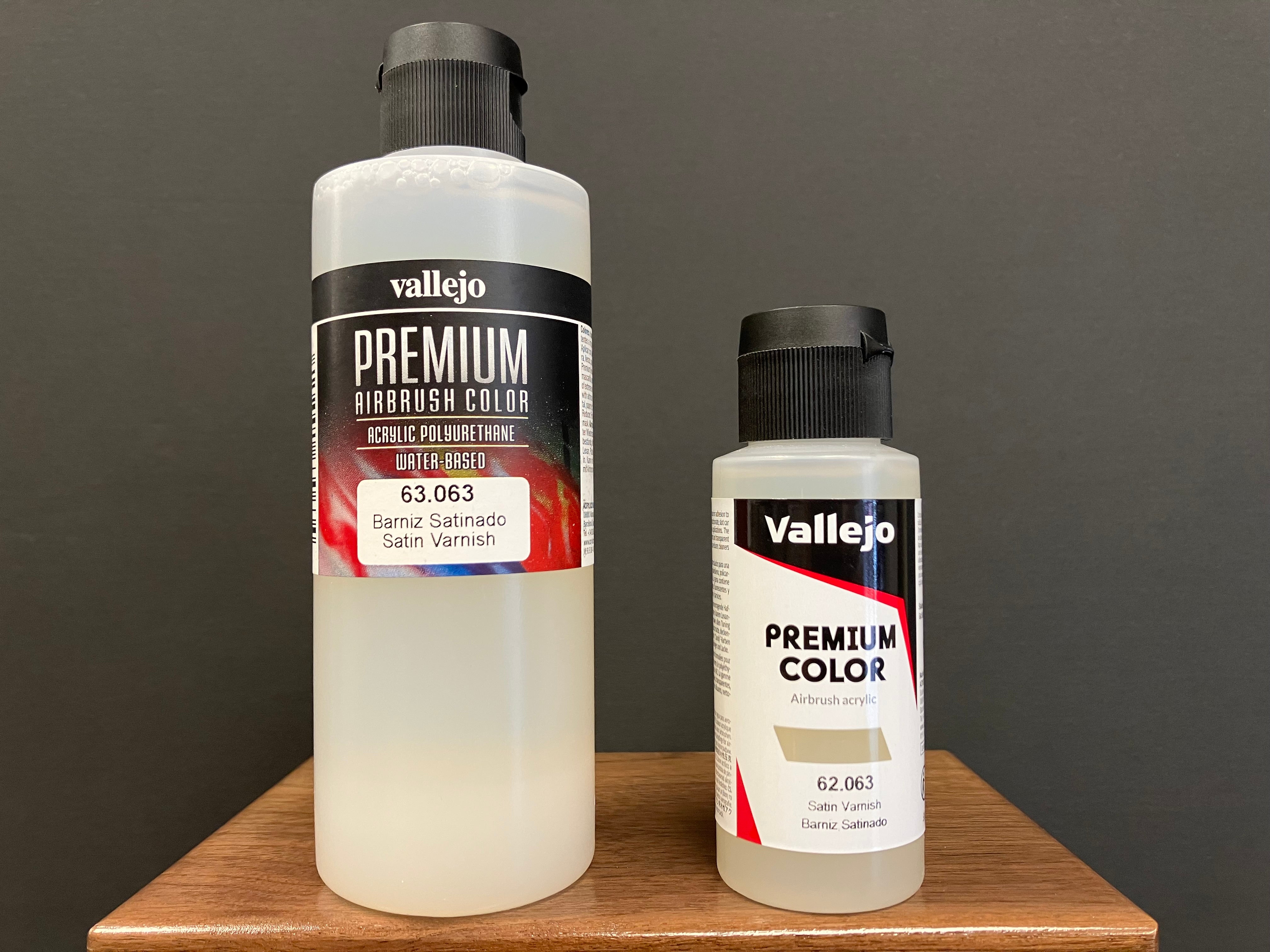 Premium Color: Satin Varnish [半光澤保護漆]