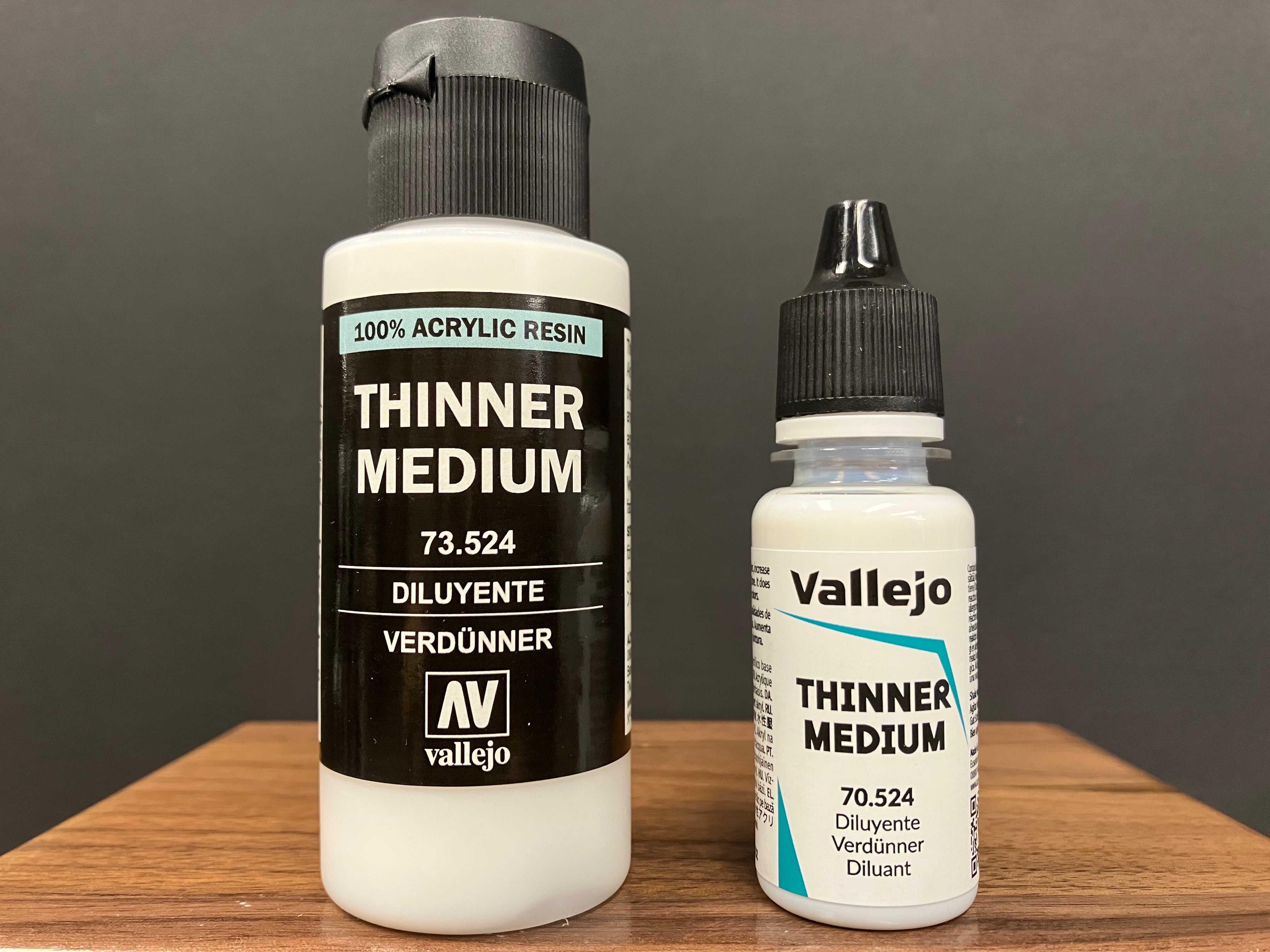 Auxiliary Products: Thinner Medium [筆塗稀釋液]