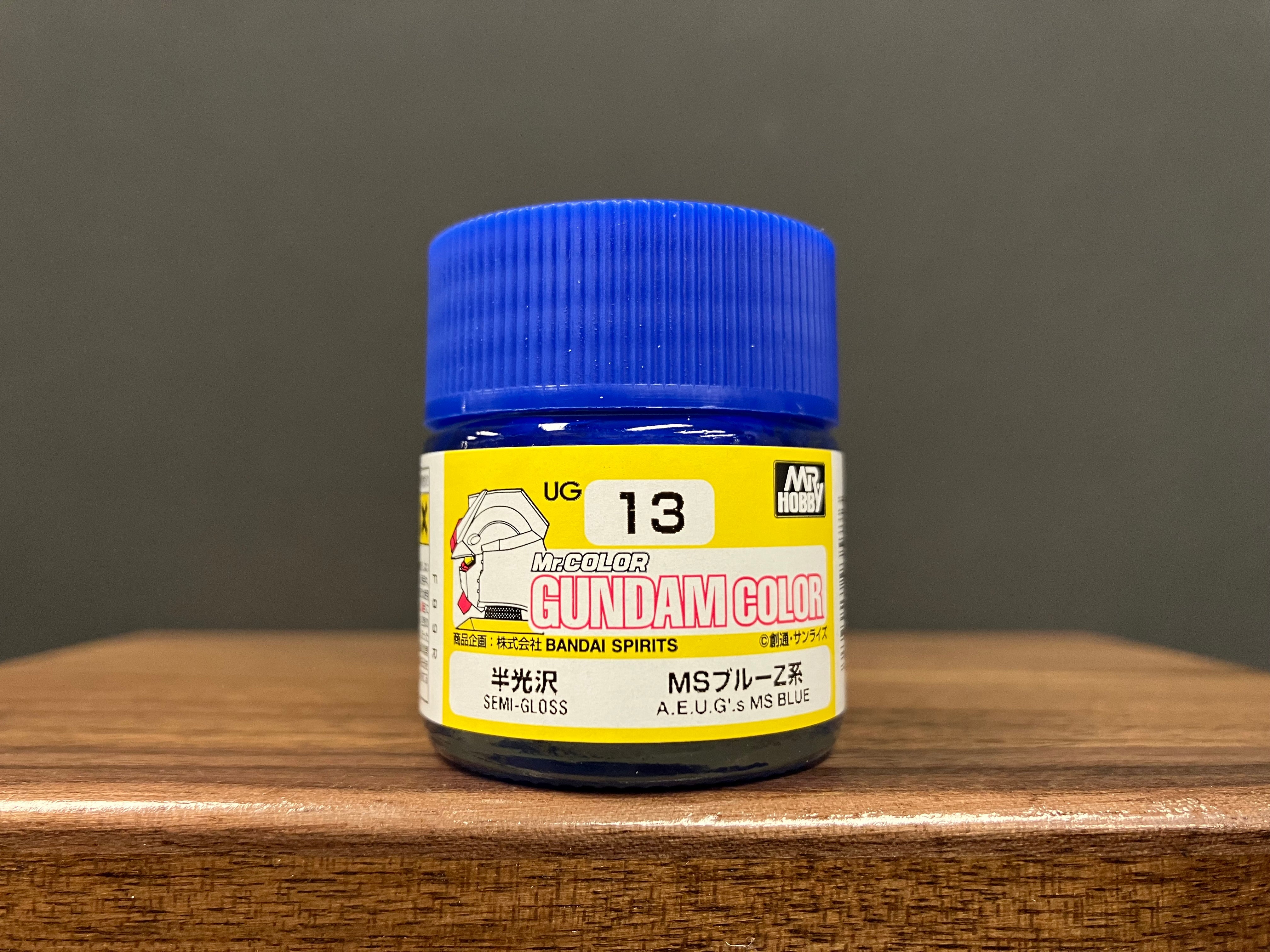 Semi-Gloss A.E.U.G.'s MS Blue UG 13 (反地球聯邦組織Z系列專用藍色 - 半光澤)