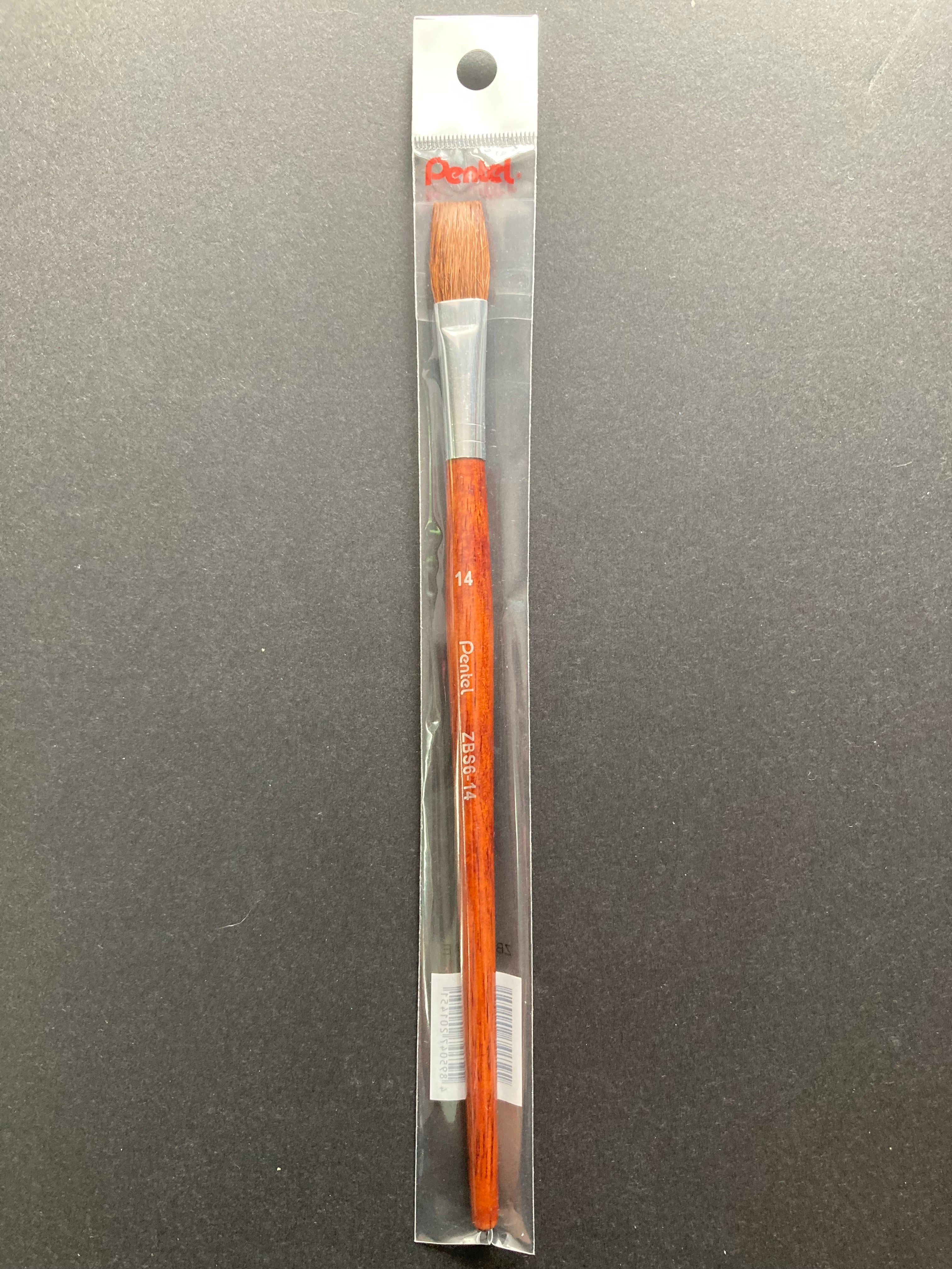 Goat Hair Flat Watercolour Paint Brush 山羊毛 毛筆 畫筆 (平頭) ZBS6